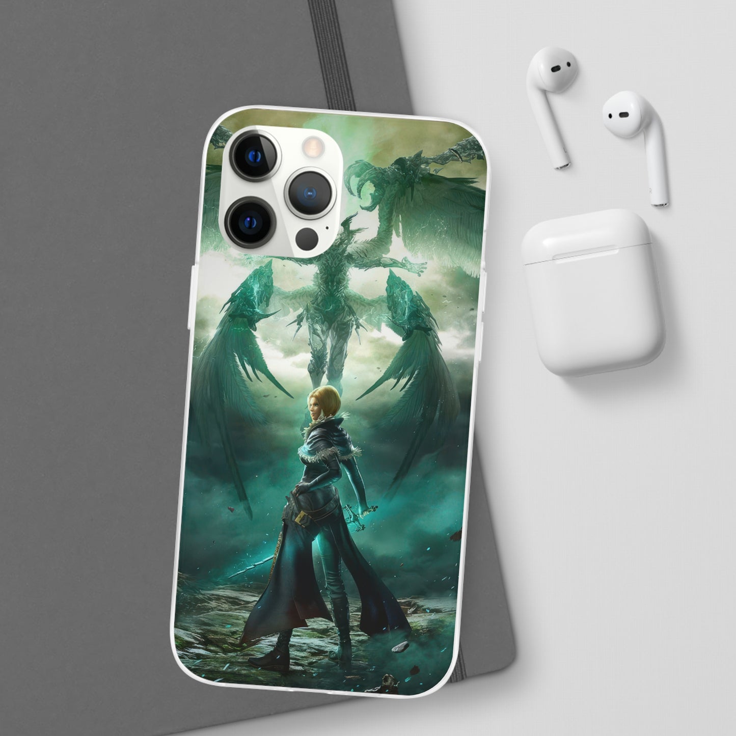 Final Fantasy XVI Benedikta Harman | Flexible Phone Case | Iphone 11-14 Pro Max | Samsung 21-23 Ultra | Gift Packages Choice