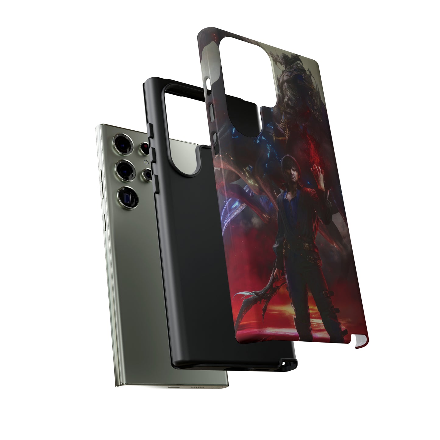 Final Fantasy XVI Barnabas Tharmr | Enhance Tough Phone Cases for iPhone 11-15 Pro Max / Samsung S21 - 23 Ultra / Pixel 5 - 7