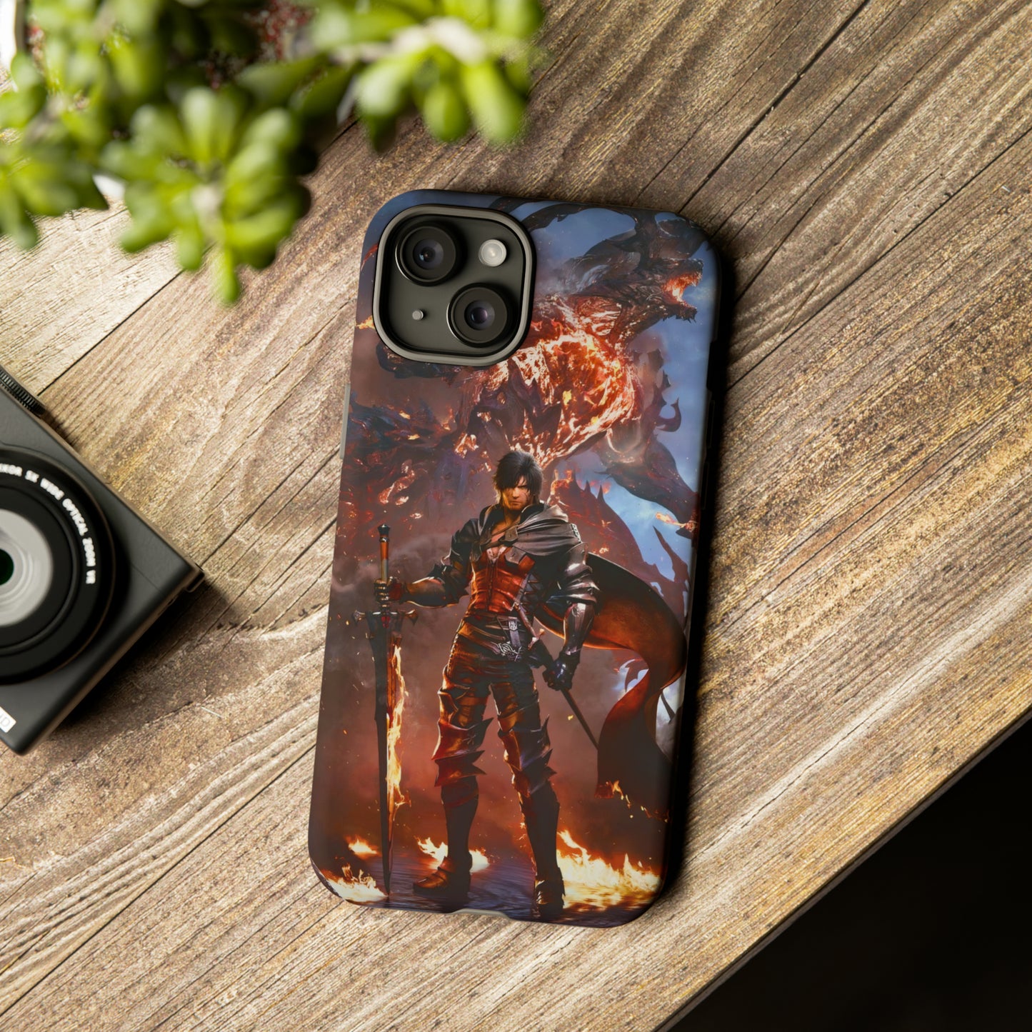 Final Fantasy XVI | Clive Rosfield | Enhance Tough Phone Cases for iPhone 11-15 Pro Max / Samsung S21 - 23 Ultra / Pixel 5 - 7