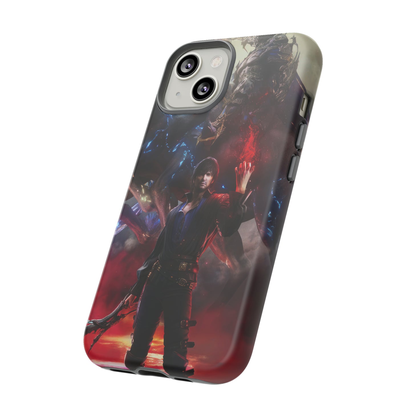 Final Fantasy XVI Barnabas Tharmr | Enhance Tough Phone Cases for iPhone 11-15 Pro Max / Samsung S21 - 23 Ultra / Pixel 5 - 7