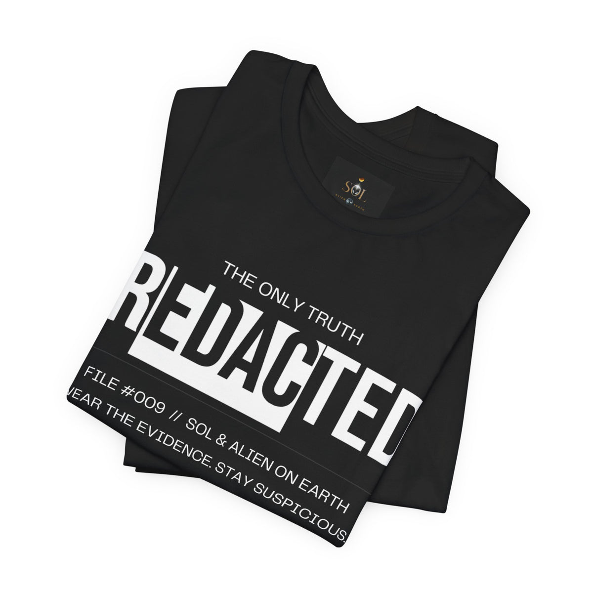 Redacted — Statement Tee | File #009