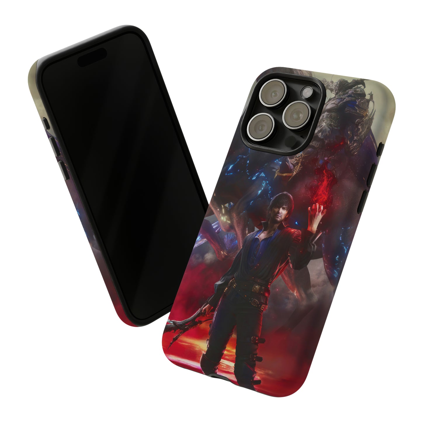 Final Fantasy XVI Barnabas Tharmr | Enhance Tough Phone Cases for iPhone 11-15 Pro Max / Samsung S21 - 23 Ultra / Pixel 5 - 7