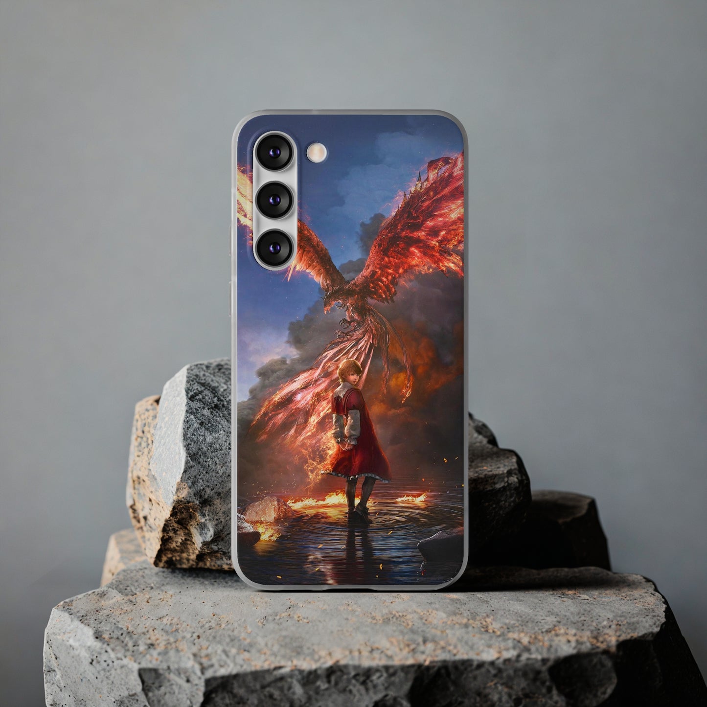 Final Fantasy XVI Joshua Rosfield | Flexible Phone Case | Iphone 11-14 Pro Max | Samsung 21-23 Ultra | Gift Packages Choice