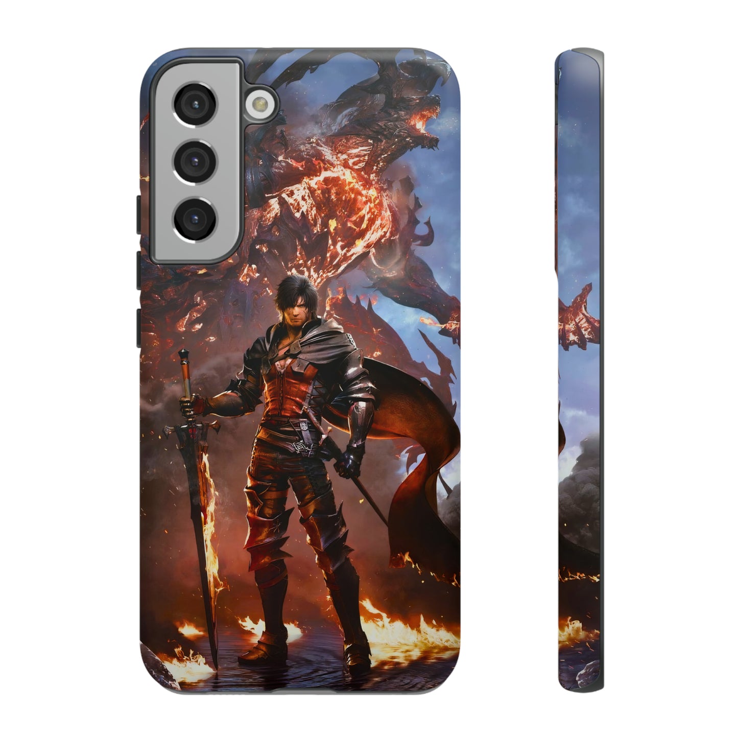 Final Fantasy XVI | Clive Rosfield | Enhance Tough Phone Cases for iPhone 11-15 Pro Max / Samsung S21 - 23 Ultra / Pixel 5 - 7