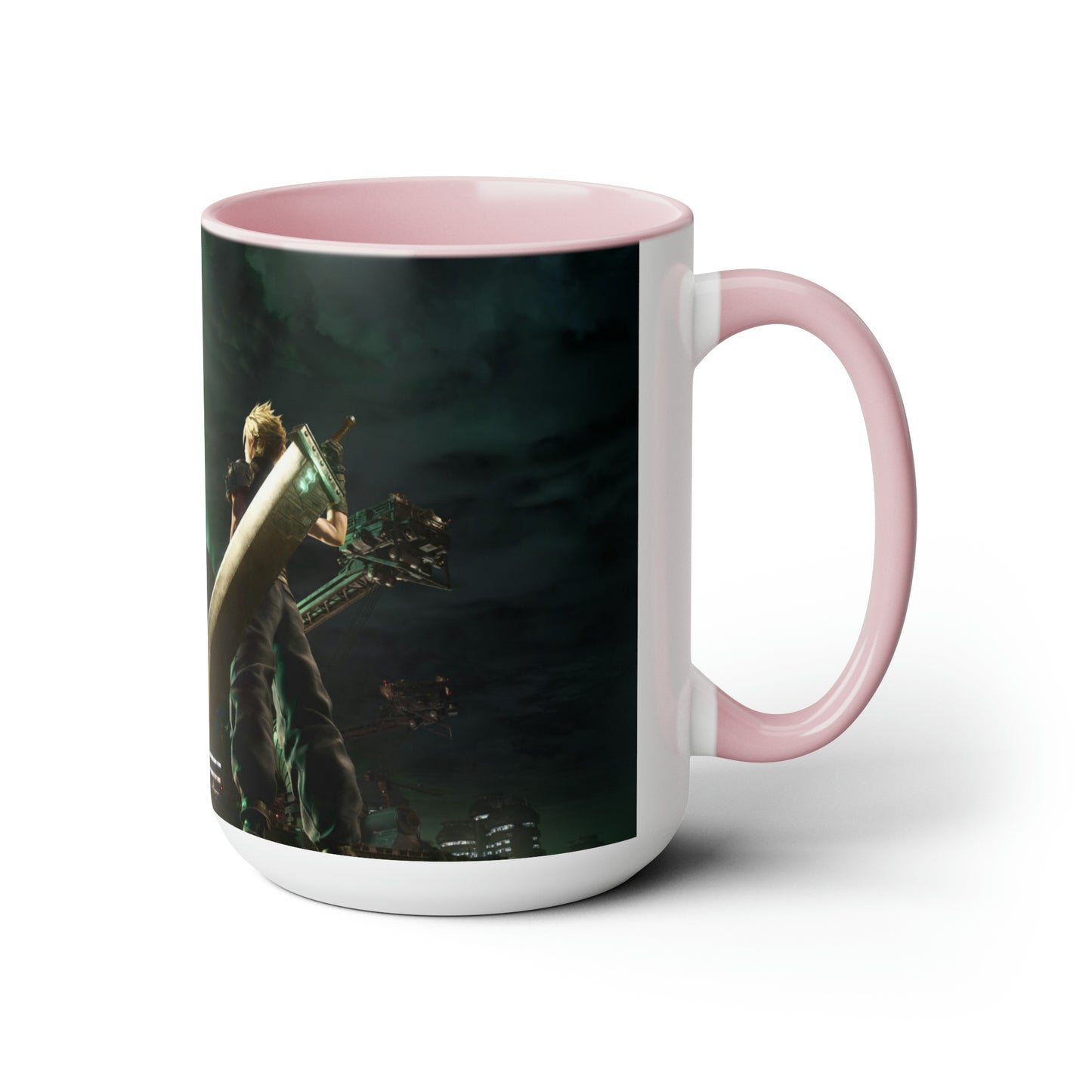 Final Fantasy VII Remake Two-Tone Coffee Mugs, 15oz