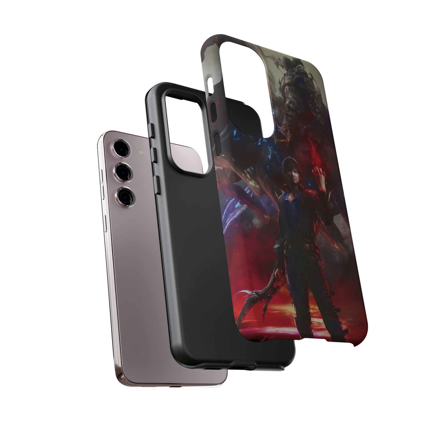 Final Fantasy XVI Barnabas Tharmr | Enhance Tough Phone Cases for iPhone 11-15 Pro Max / Samsung S21 - 23 Ultra / Pixel 5 - 7