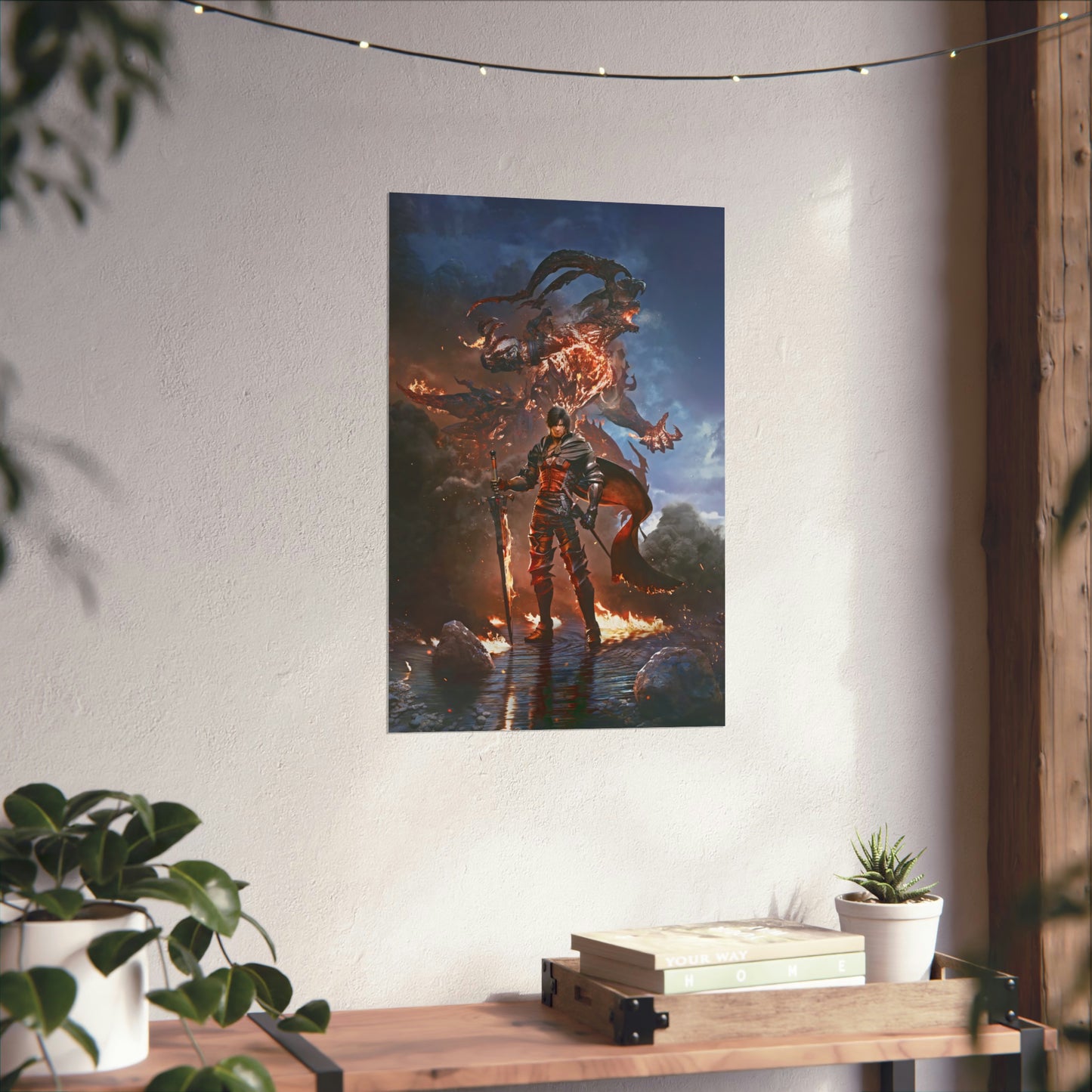 Final Fantasy XVI Clive Rosfield Matte Vertical Game Posters