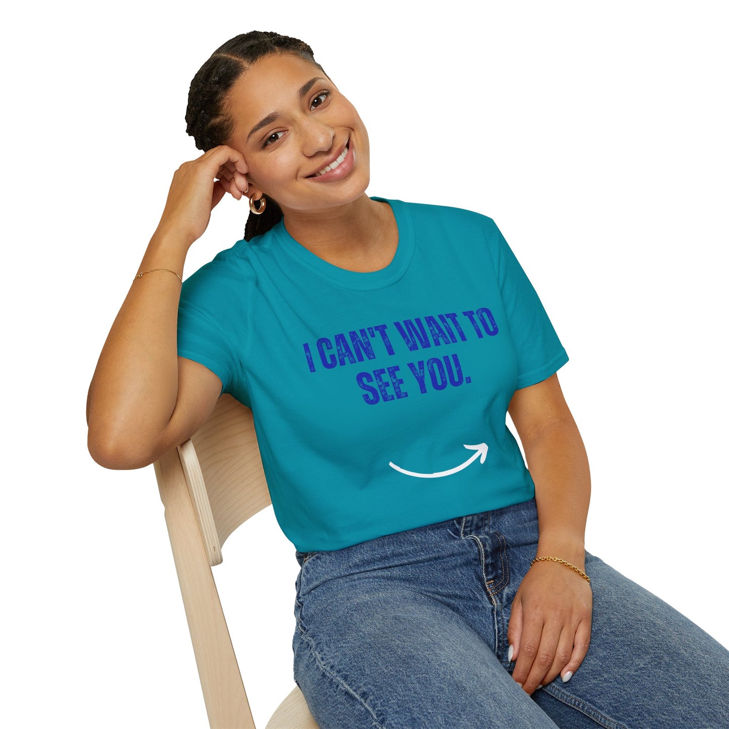 I Can't Wait To See You  Unisex Softstyle T-Shirt