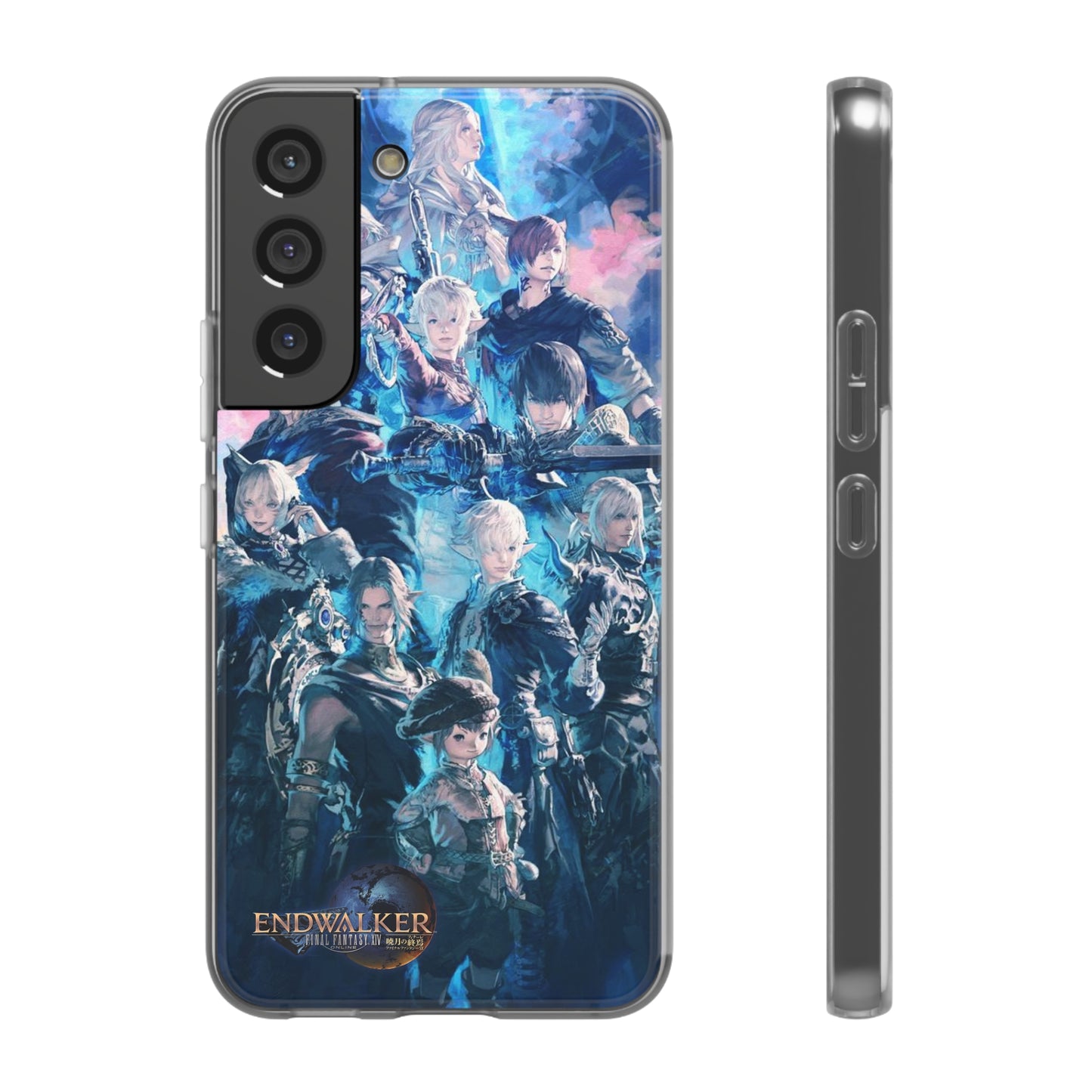 Final Fantasy XIV Endwalker | Flexible Phone Case | Iphone 11-14 Pro Max | Samsung 21-23 Ultra