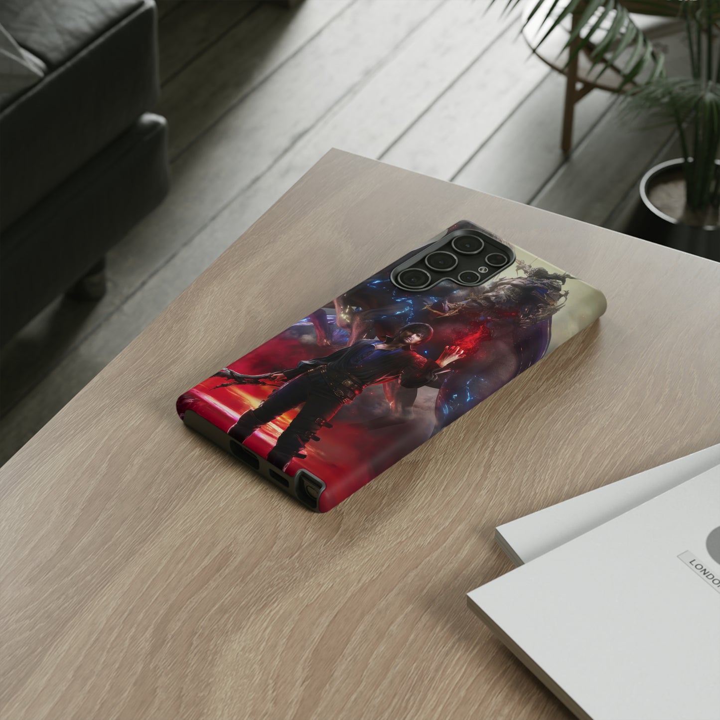 Final Fantasy XVI Barnabas Tharmr | Enhance Tough Phone Cases for iPhone 11-15 Pro Max / Samsung S21 - 23 Ultra / Pixel 5 - 7