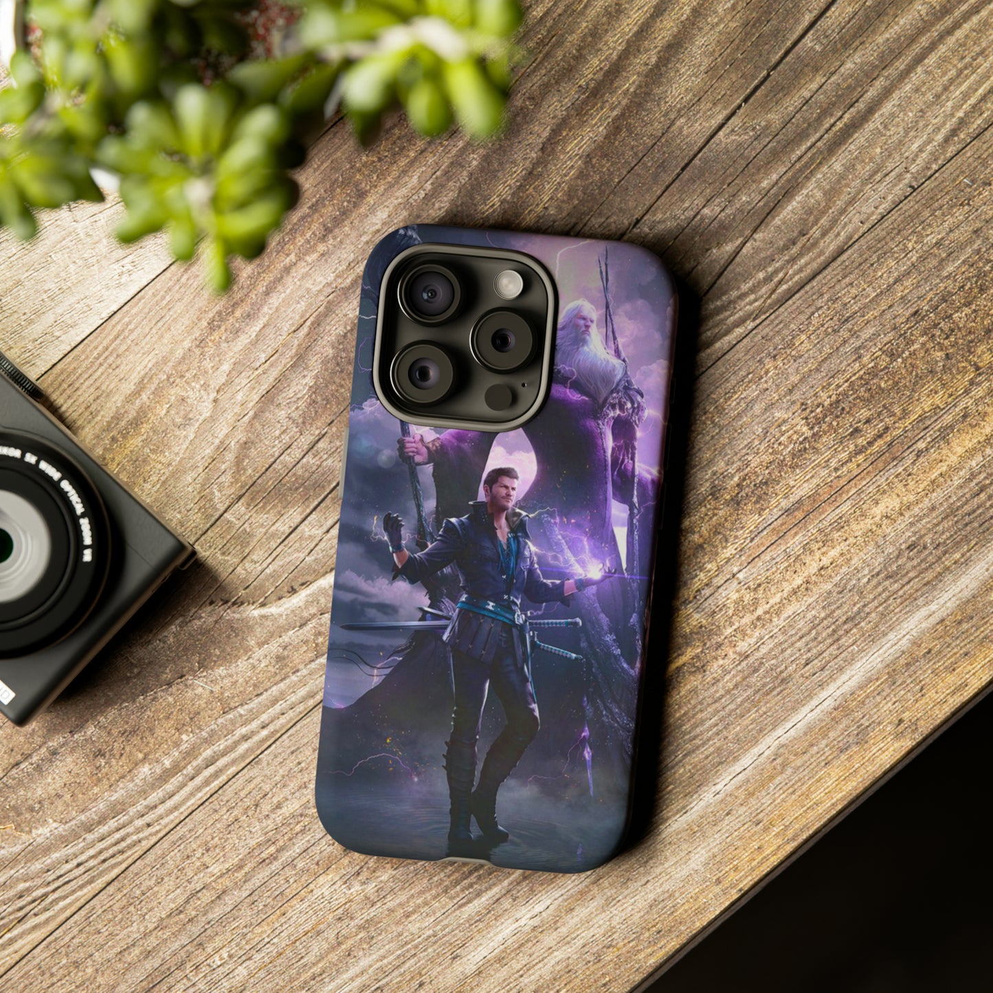 Final Fantasy XVI | Cidolfus Telamon | Enhance Tough Phone Cases for iPhone 11-15 Pro Max / Samsung S21 - 23 Ultra / Pixel 5 - 7