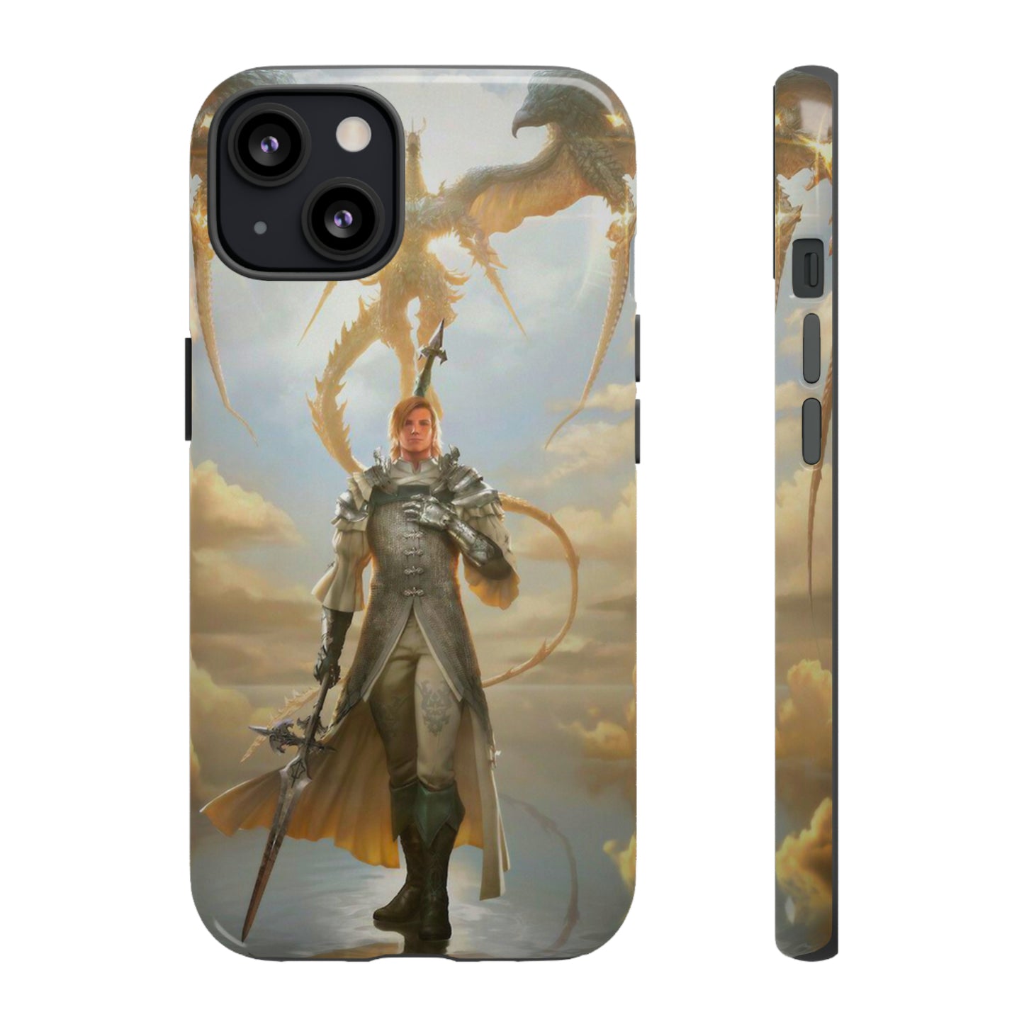 Final Fantasy XVI Dion Lesage | Enhance Tough Phone Cases for iPhone 11-15 Pro Max / Samsung S21 - 23 Ultra / Pixel 5 - 7