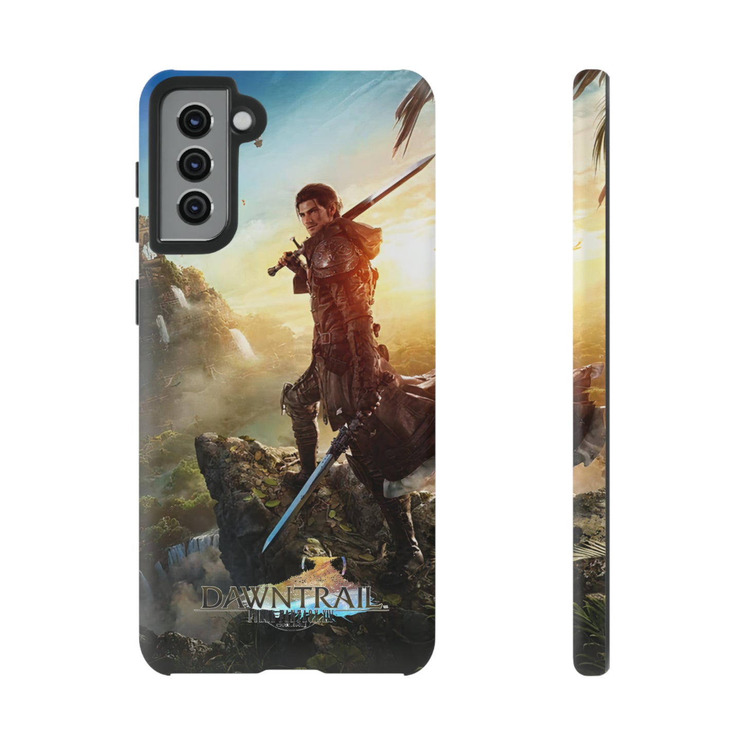 Final Fantasy XIV Dawntrail | Enhance Tough Phone Cases for iPhone 11-15 Pro Max / Samsung S21 - 23 Ultra / Pixel 5 - 7