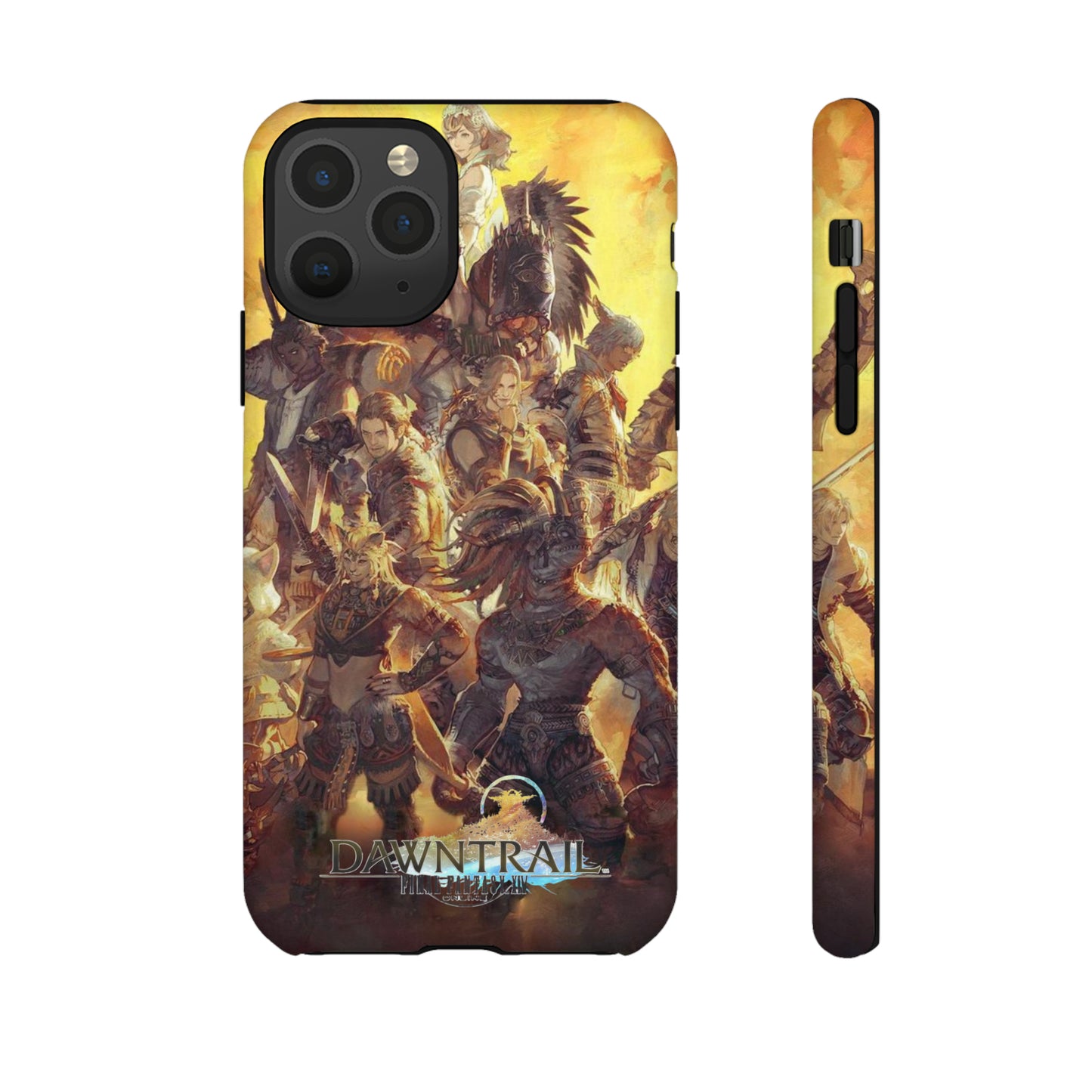 Final Fantasy XIV Dawntrail | Enhance Tough Phone Cases for iPhone 11-15 Pro Max / Samsung S21 - 23 Ultra / Pixel 5 - 7