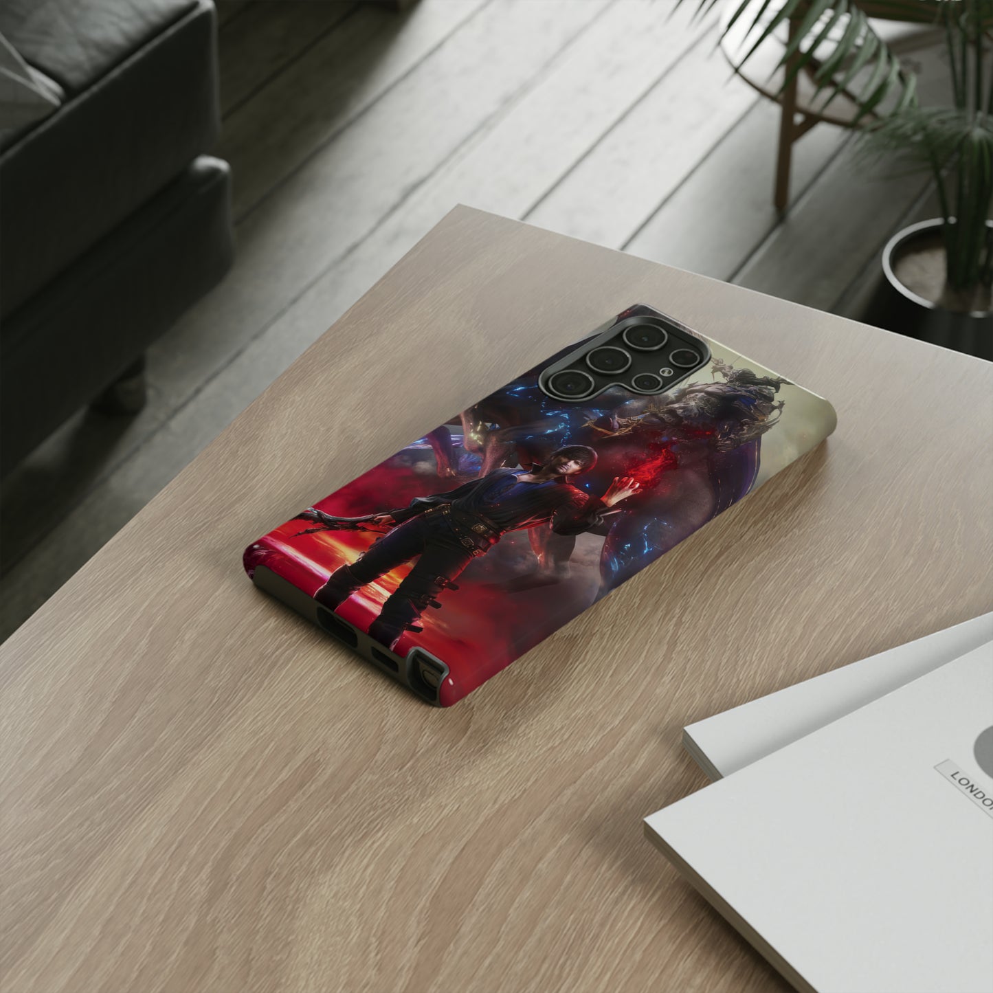 Final Fantasy XVI Barnabas Tharmr | Enhance Tough Phone Cases for iPhone 11-15 Pro Max / Samsung S21 - 23 Ultra / Pixel 5 - 7