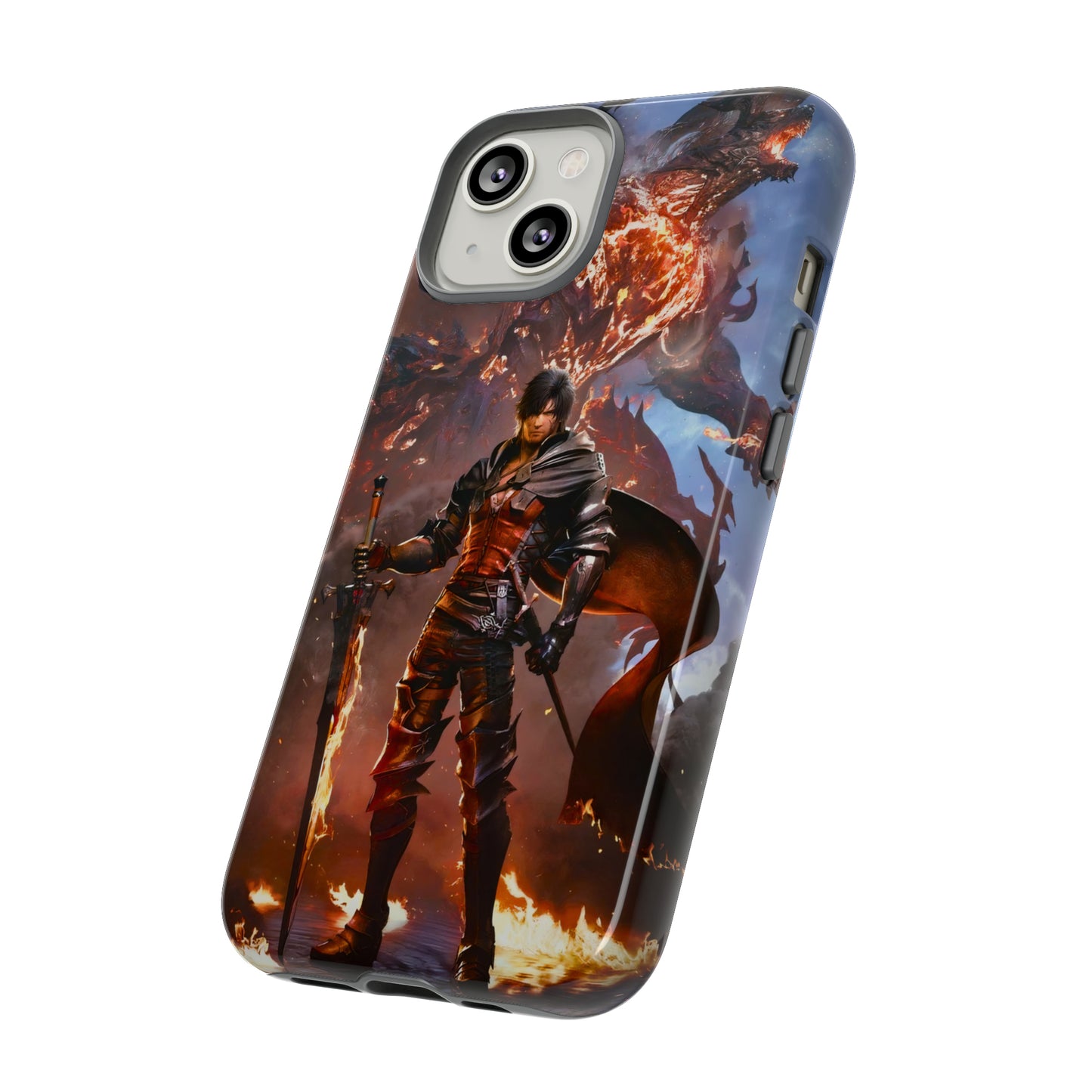 Final Fantasy XVI | Clive Rosfield | Enhance Tough Phone Cases for iPhone 11-15 Pro Max / Samsung S21 - 23 Ultra / Pixel 5 - 7