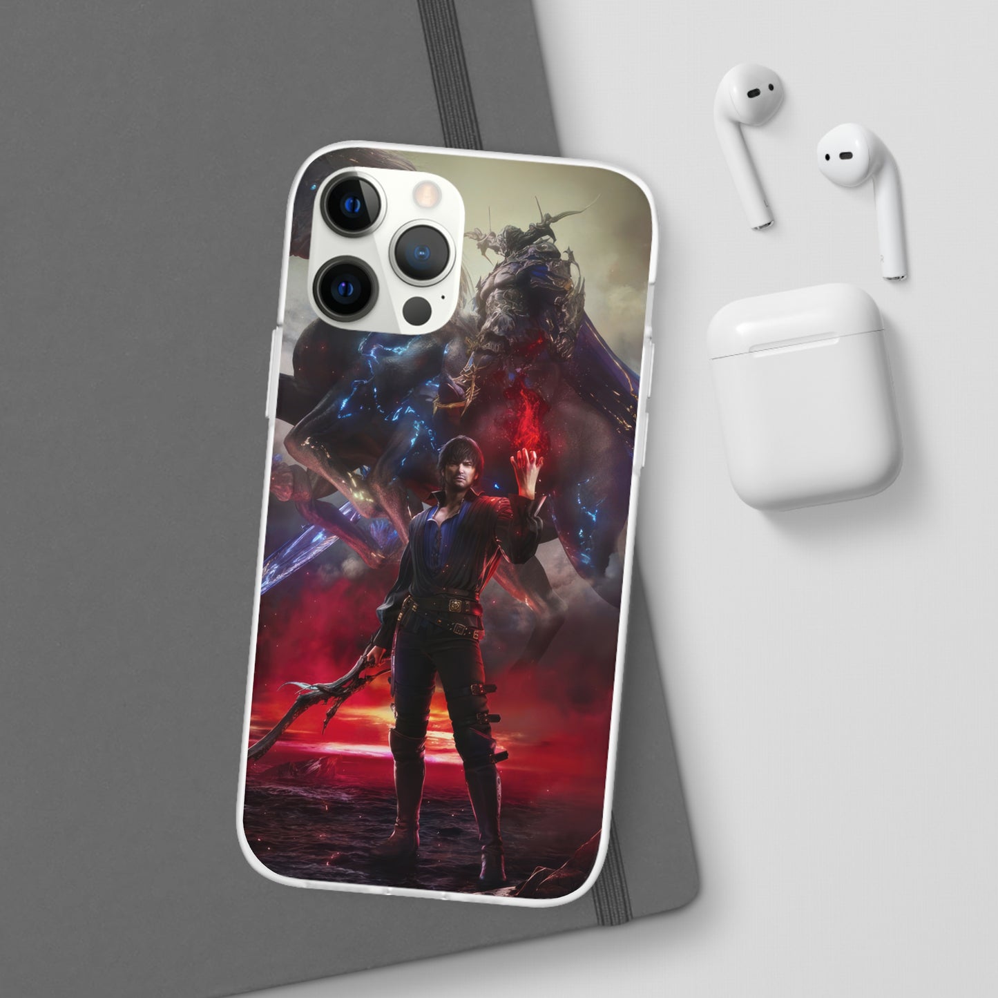 Final Fantasy XVI Barnabas Tharme | Flexible Phone Case | Iphone 11-14 Pro Max | Samsung 21-23 Ultra | Gift Packages Choice