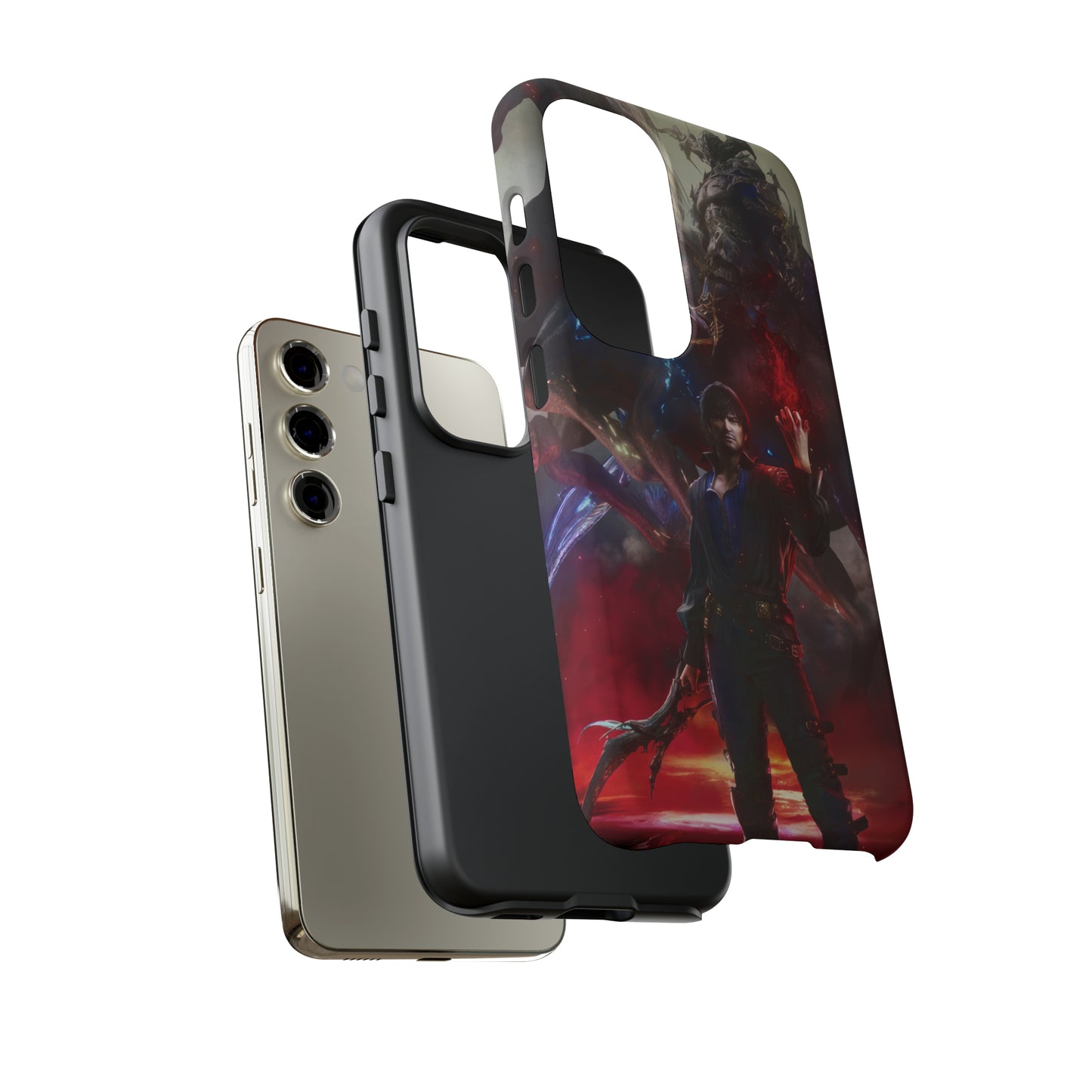 Final Fantasy XVI Barnabas Tharmr | Enhance Tough Phone Cases for iPhone 11-15 Pro Max / Samsung S21 - 23 Ultra / Pixel 5 - 7