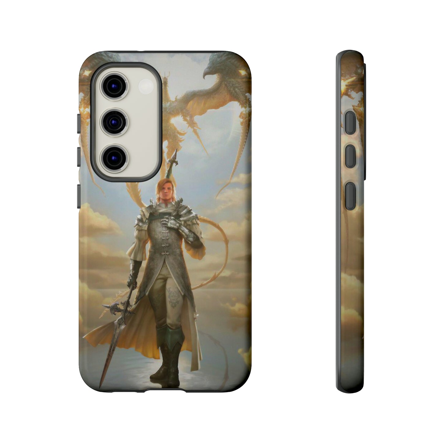 Final Fantasy XVI Dion Lesage | Enhance Tough Phone Cases for iPhone 11-15 Pro Max / Samsung S21 - 23 Ultra / Pixel 5 - 7