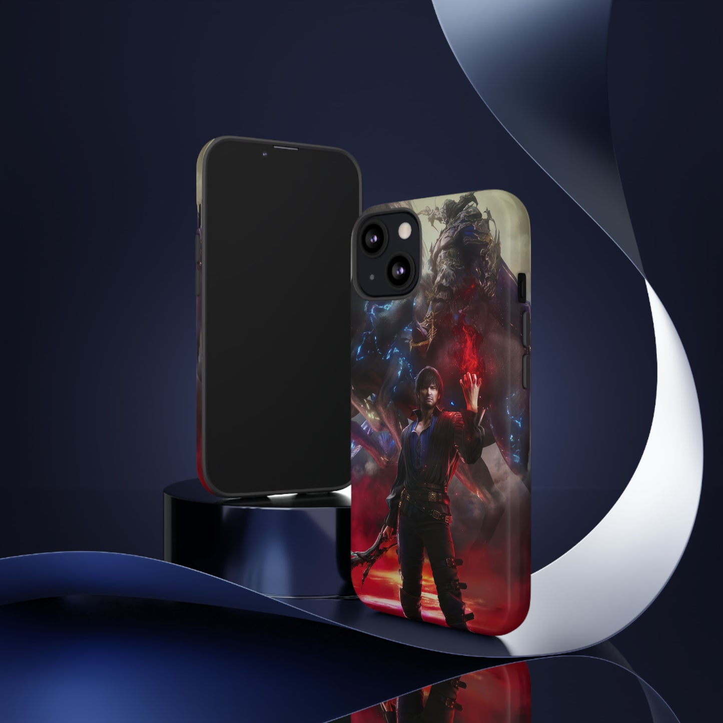 Final Fantasy XVI Barnabas Tharmr | Enhance Tough Phone Cases for iPhone 11-15 Pro Max / Samsung S21 - 23 Ultra / Pixel 5 - 7