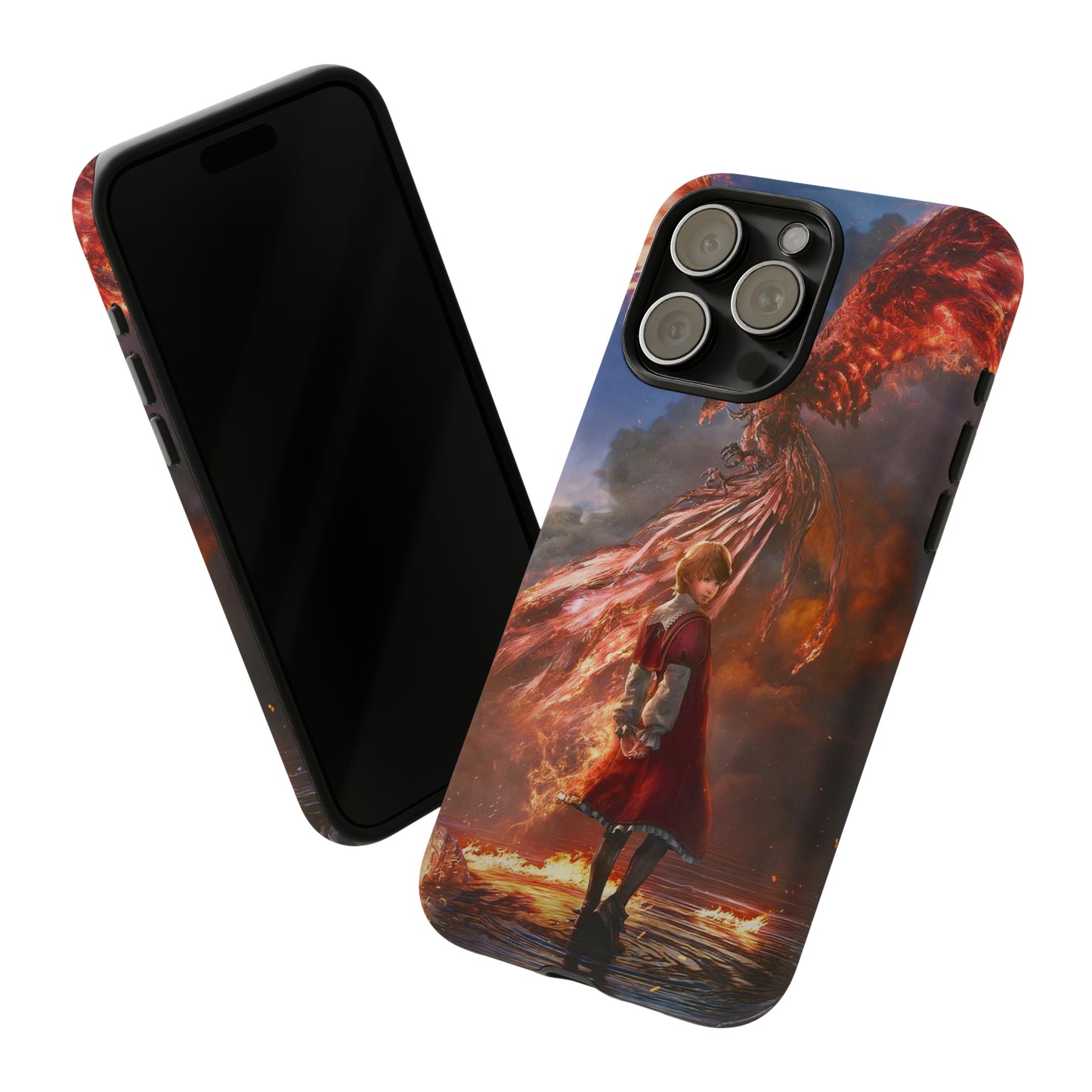 Final Fantasy XVI Joshua Rosfield Enhance Tough Phone Cases for iPhone 11-15 Pro Max / Samsung S21 - 23 Ultra / Pixel 5 - 7