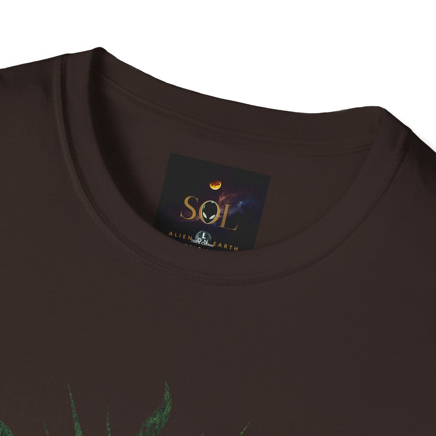 Alien Sayings T-Shirt — "Just write about this design after I am alien" Graphic Tee