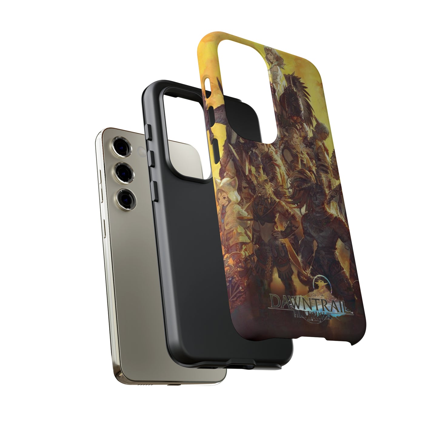 Final Fantasy XIV Dawntrail | Enhance Tough Phone Cases for iPhone 11-15 Pro Max / Samsung S21 - 23 Ultra / Pixel 5 - 7