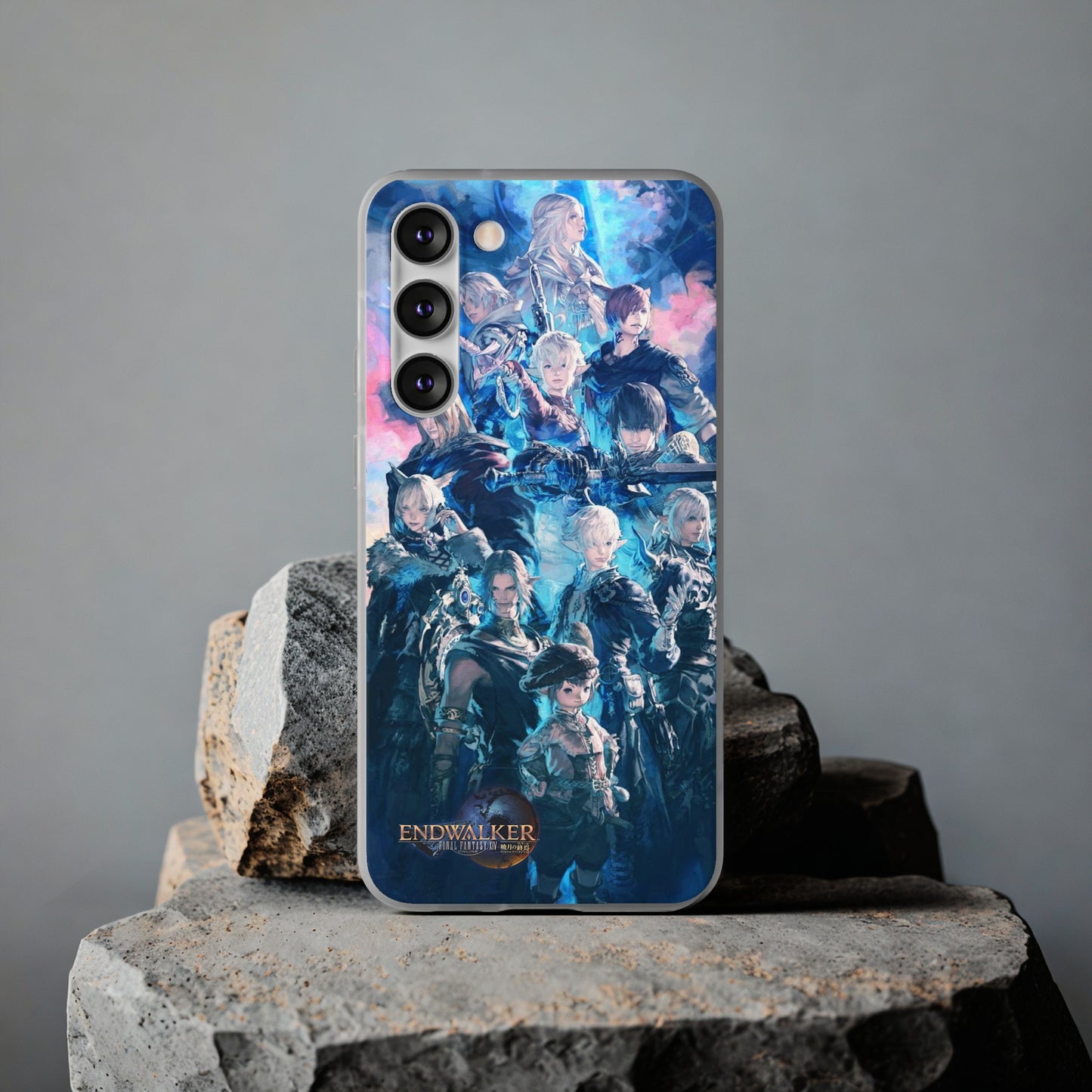 Final Fantasy XIV Endwalker | Flexible Phone Case | Iphone 11-14 Pro Max | Samsung 21-23 Ultra