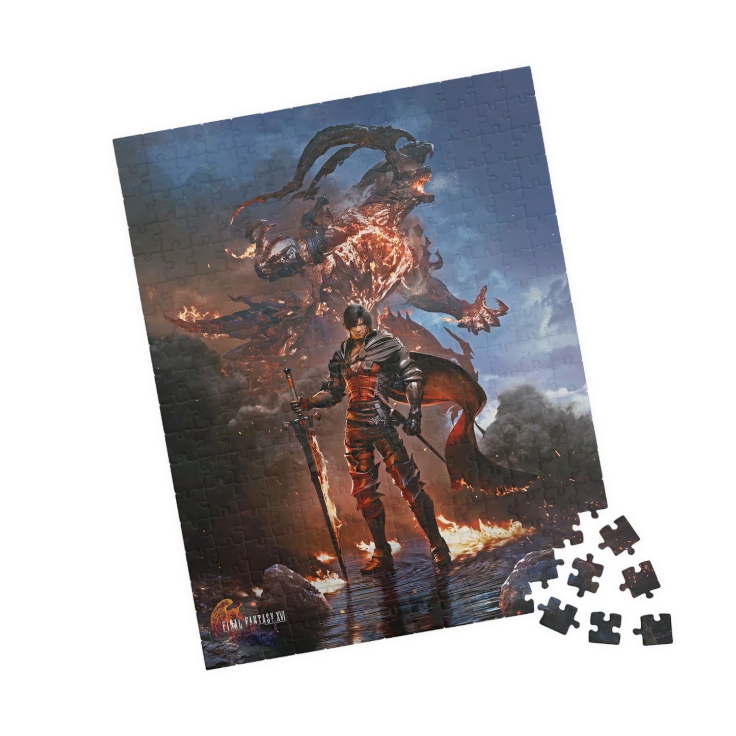 Final Fantasy XVI Clive Rosfield Art Jigsaws Puzzle (252,520,1014-piece) Game Gift | Gamer gift