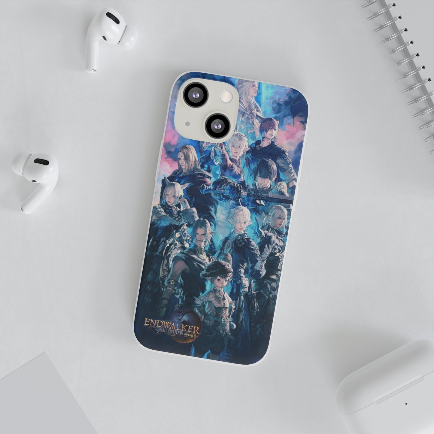 Final Fantasy XIV Endwalker | Flexible Phone Case | Iphone 11-14 Pro Max | Samsung 21-23 Ultra