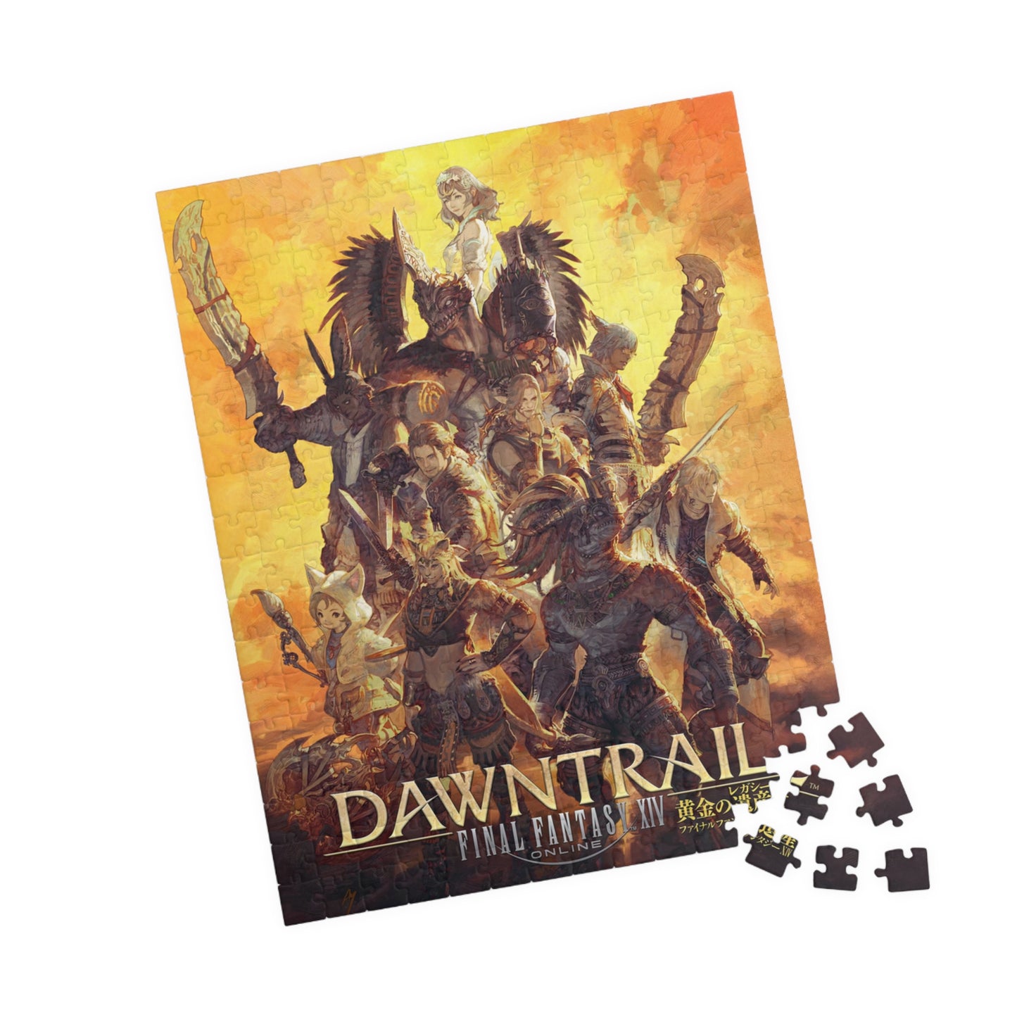 Final Fantasy XIV Dawntrail Jigsaw Puzzle (252, 520, 1014-piece)