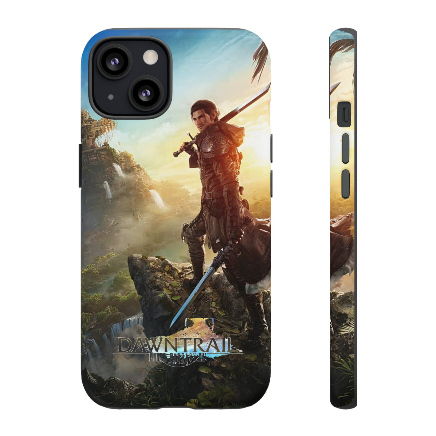 Final Fantasy XIV Dawntrail | Enhance Tough Phone Cases for iPhone 11-15 Pro Max / Samsung S21 - 23 Ultra / Pixel 5 - 7