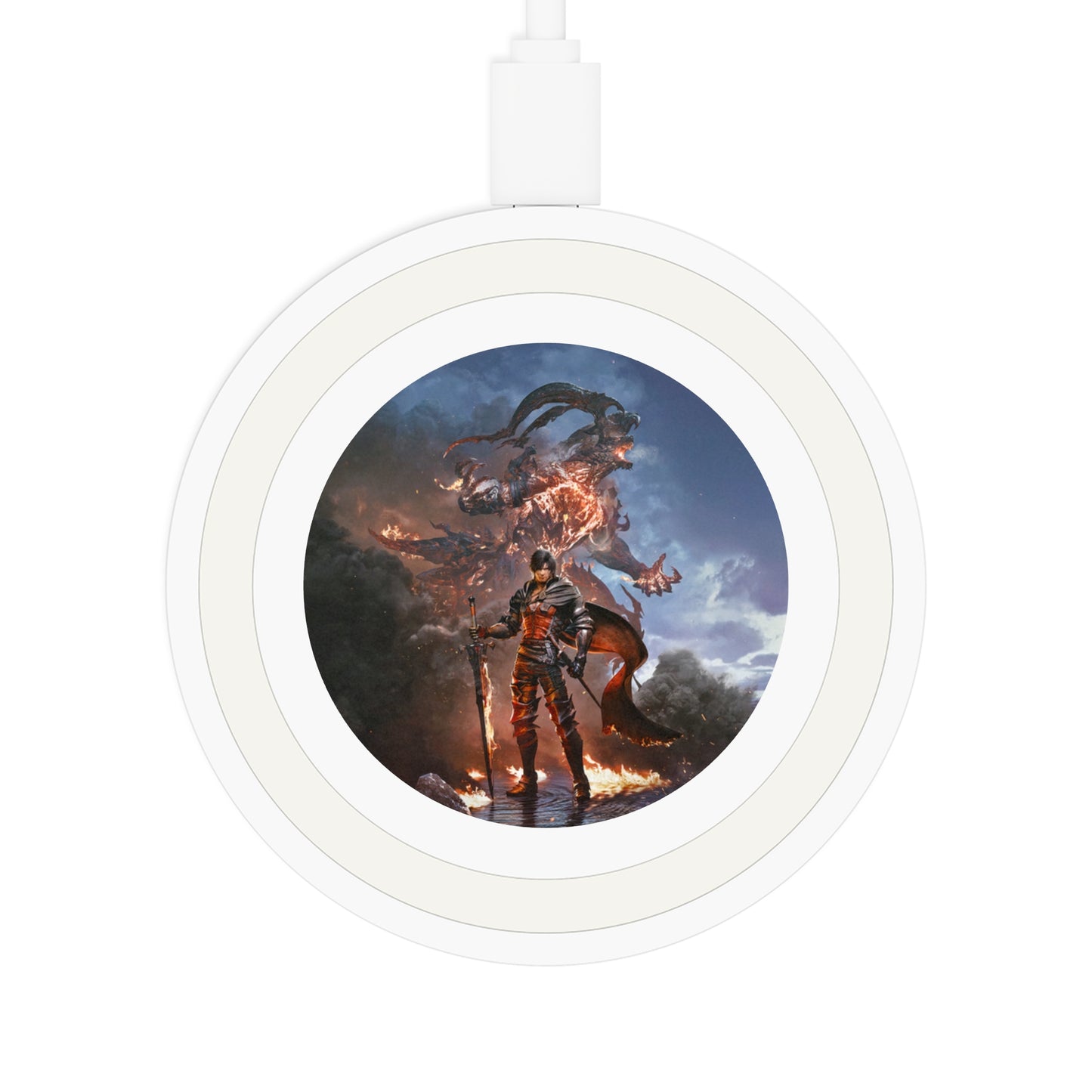 Final Fantasy XVI Clive Rosfield Quake Wireless Charging Pad