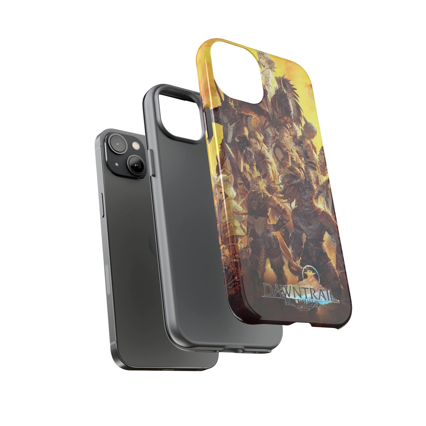 Final Fantasy XIV Dawntrail | Enhance Tough Phone Cases for iPhone 11-15 Pro Max / Samsung S21 - 23 Ultra / Pixel 5 - 7