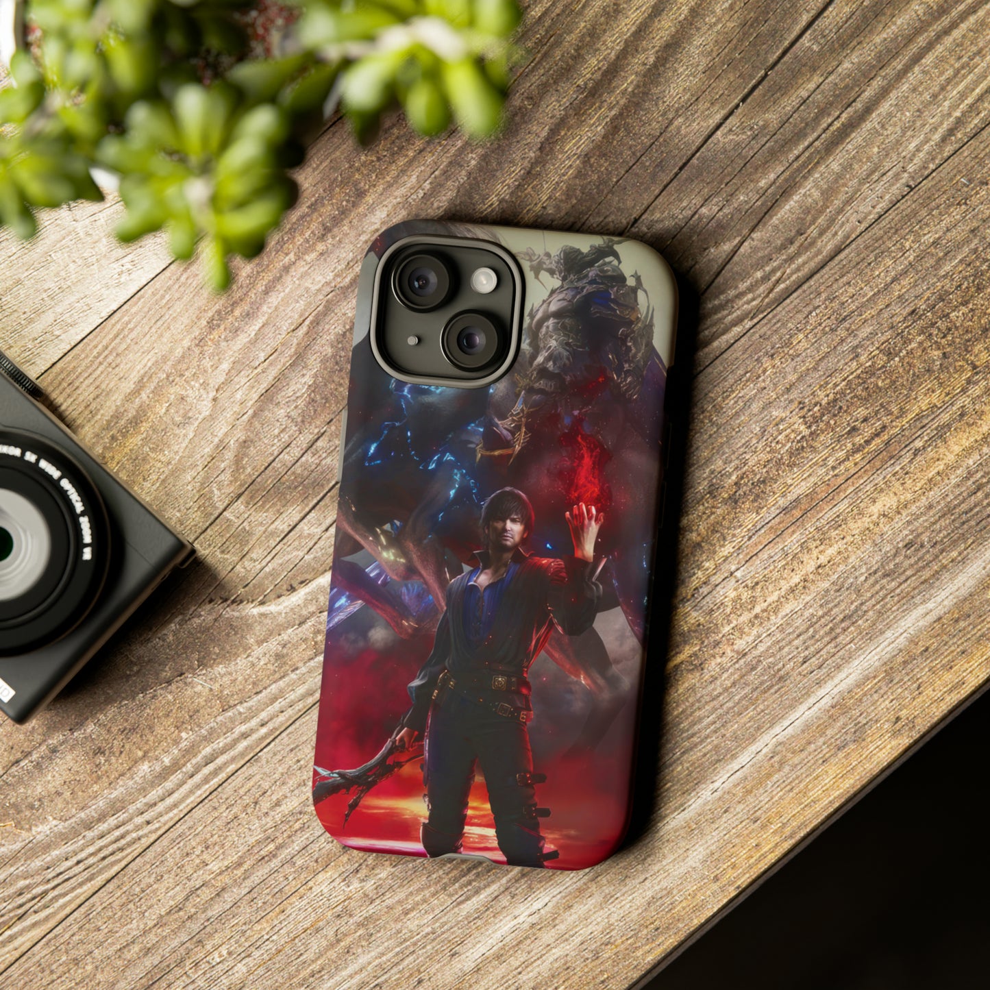 Final Fantasy XVI Barnabas Tharmr | Enhance Tough Phone Cases for iPhone 11-15 Pro Max / Samsung S21 - 23 Ultra / Pixel 5 - 7