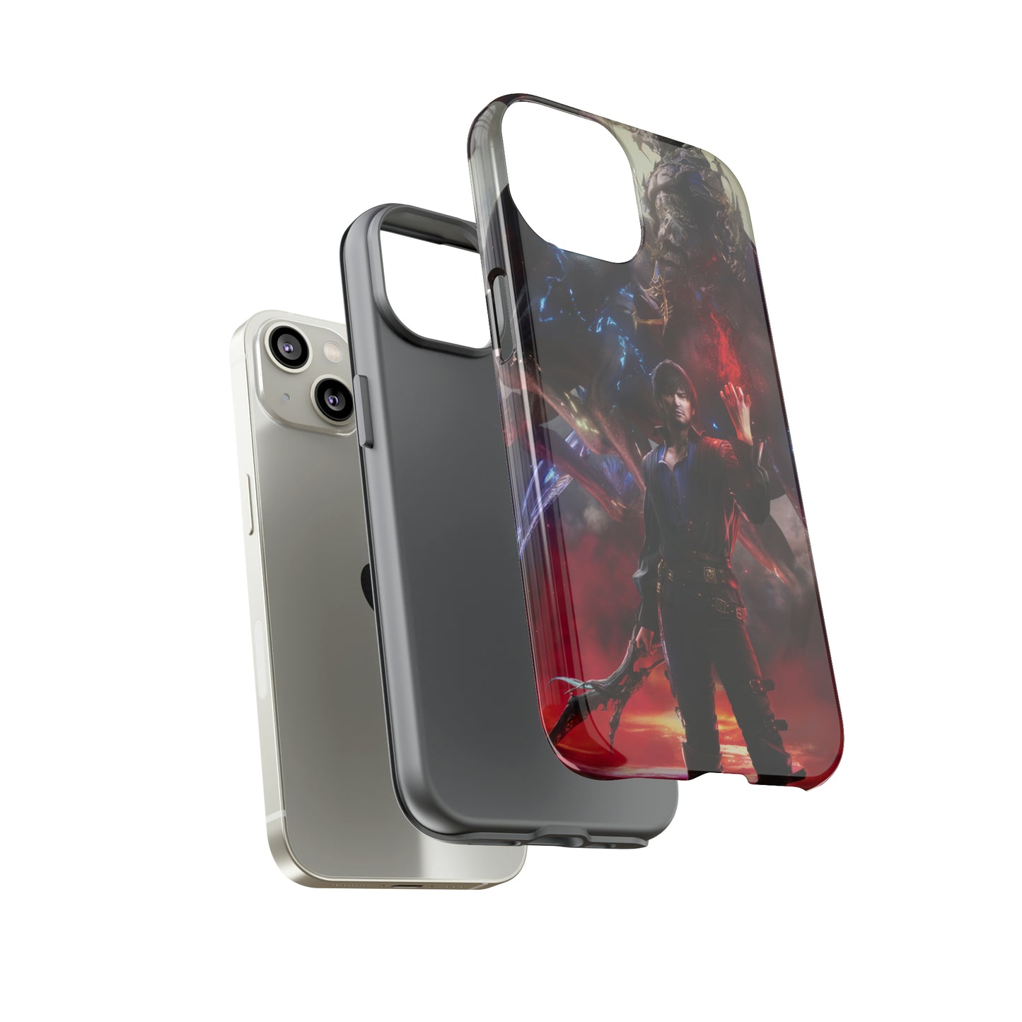 Final Fantasy XVI Barnabas Tharmr | Enhance Tough Phone Cases for iPhone 11-15 Pro Max / Samsung S21 - 23 Ultra / Pixel 5 - 7