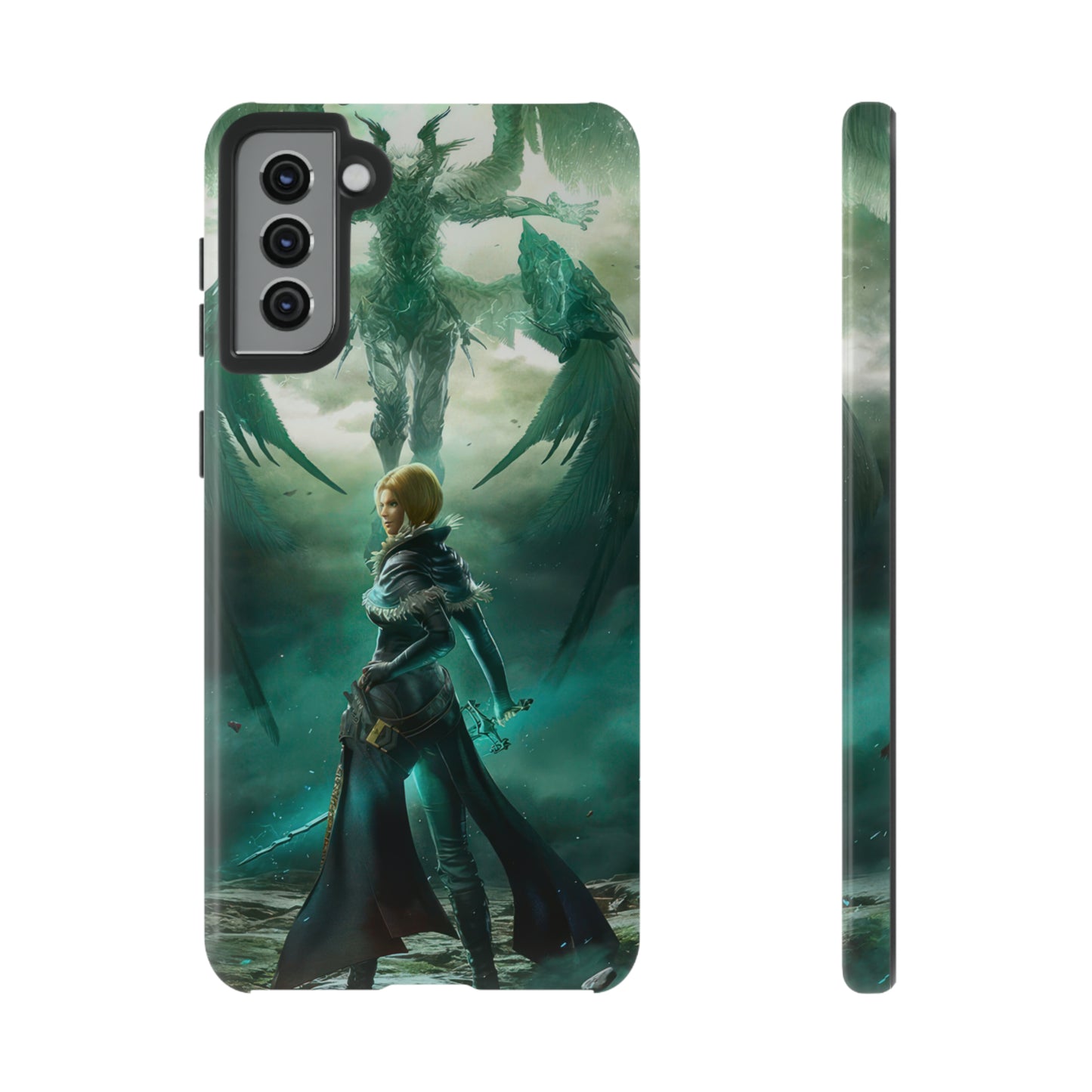 Final Fantasy XVI Benedikta Harman |  Enhance Tough Phone Cases for iPhone 11-15 Pro Max / Samsung S21 - 23 Ultra / Pixel 5 - 7