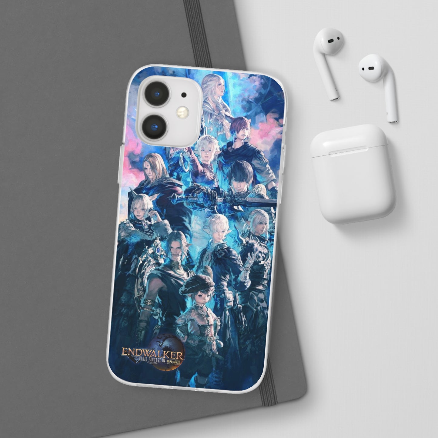 Final Fantasy XIV Endwalker | Flexible Phone Case | Iphone 11-14 Pro Max | Samsung 21-23 Ultra