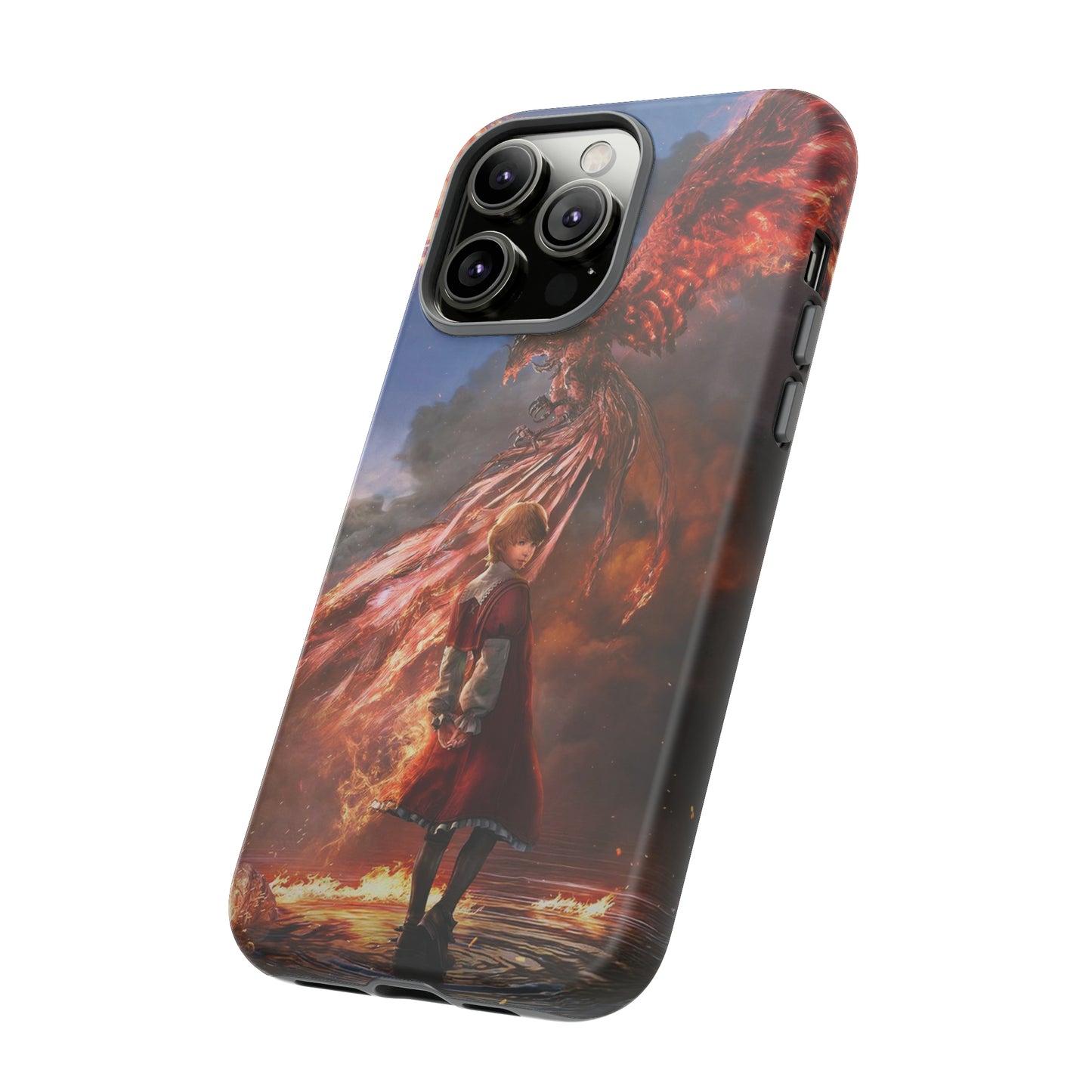 Final Fantasy XVI Joshua Rosfield Enhance Tough Phone Cases for iPhone 11-15 Pro Max / Samsung S21 - 23 Ultra / Pixel 5 - 7