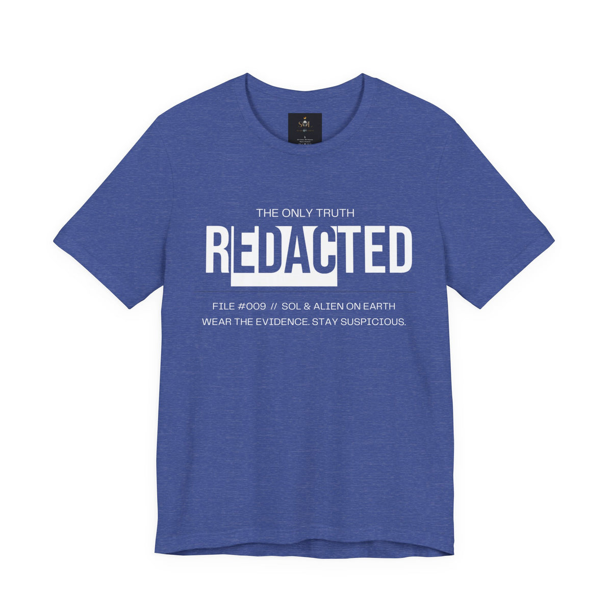 Redacted — Statement Tee | File #009