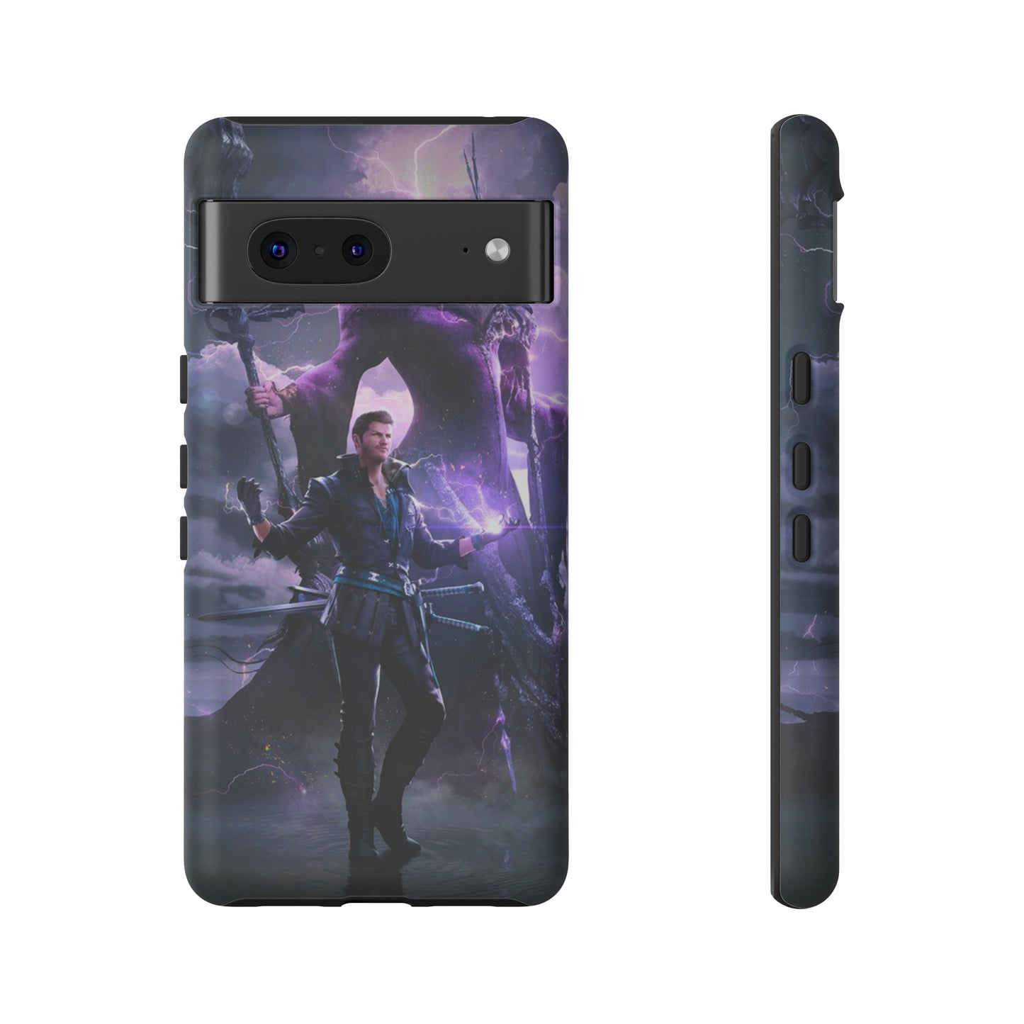 Final Fantasy XVI | Cidolfus Telamon | Enhance Tough Phone Cases for iPhone 11-15 Pro Max / Samsung S21 - 23 Ultra / Pixel 5 - 7