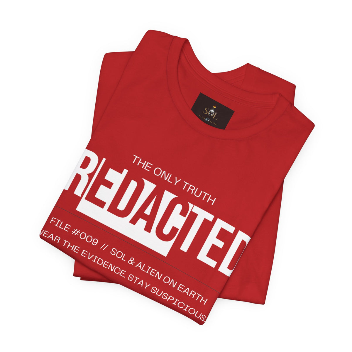 Redacted — Statement Tee | File #009