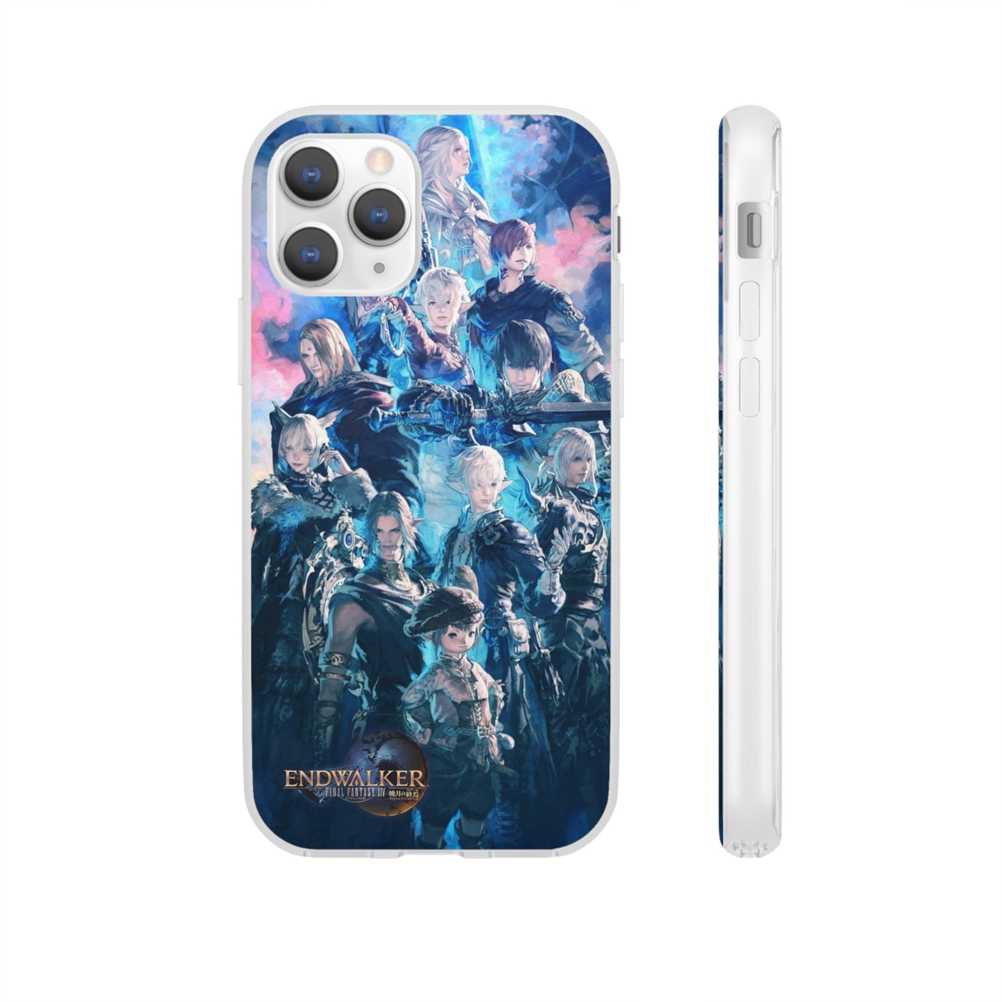 Final Fantasy XIV Endwalker | Flexible Phone Case | Iphone 11-14 Pro Max | Samsung 21-23 Ultra