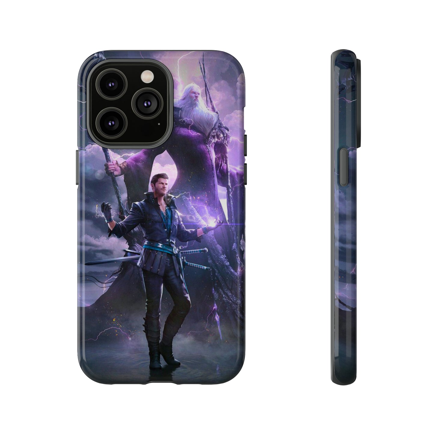 Final Fantasy XVI | Cidolfus Telamon | Enhance Tough Phone Cases for iPhone 11-15 Pro Max / Samsung S21 - 23 Ultra / Pixel 5 - 7