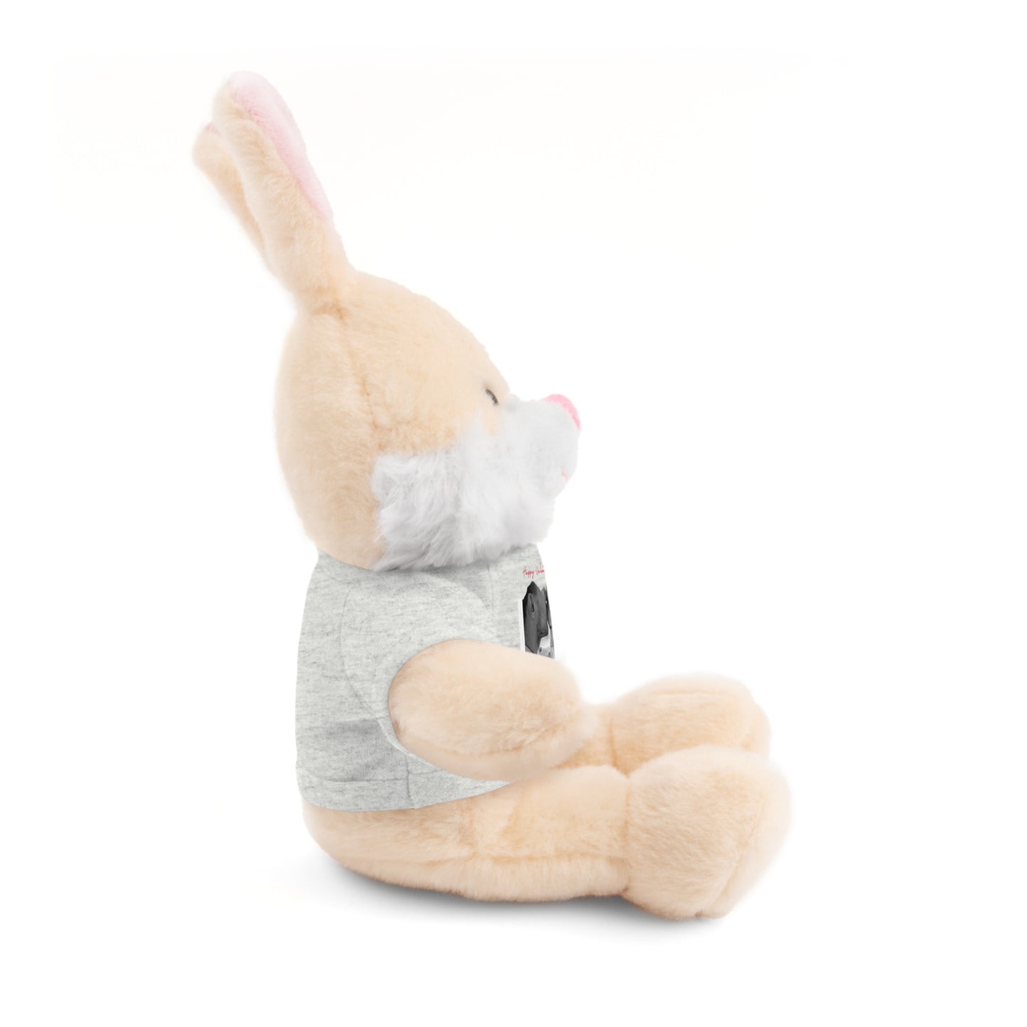 Personalize Your Name And Photo | Valentine Stuffed Animals with Tee