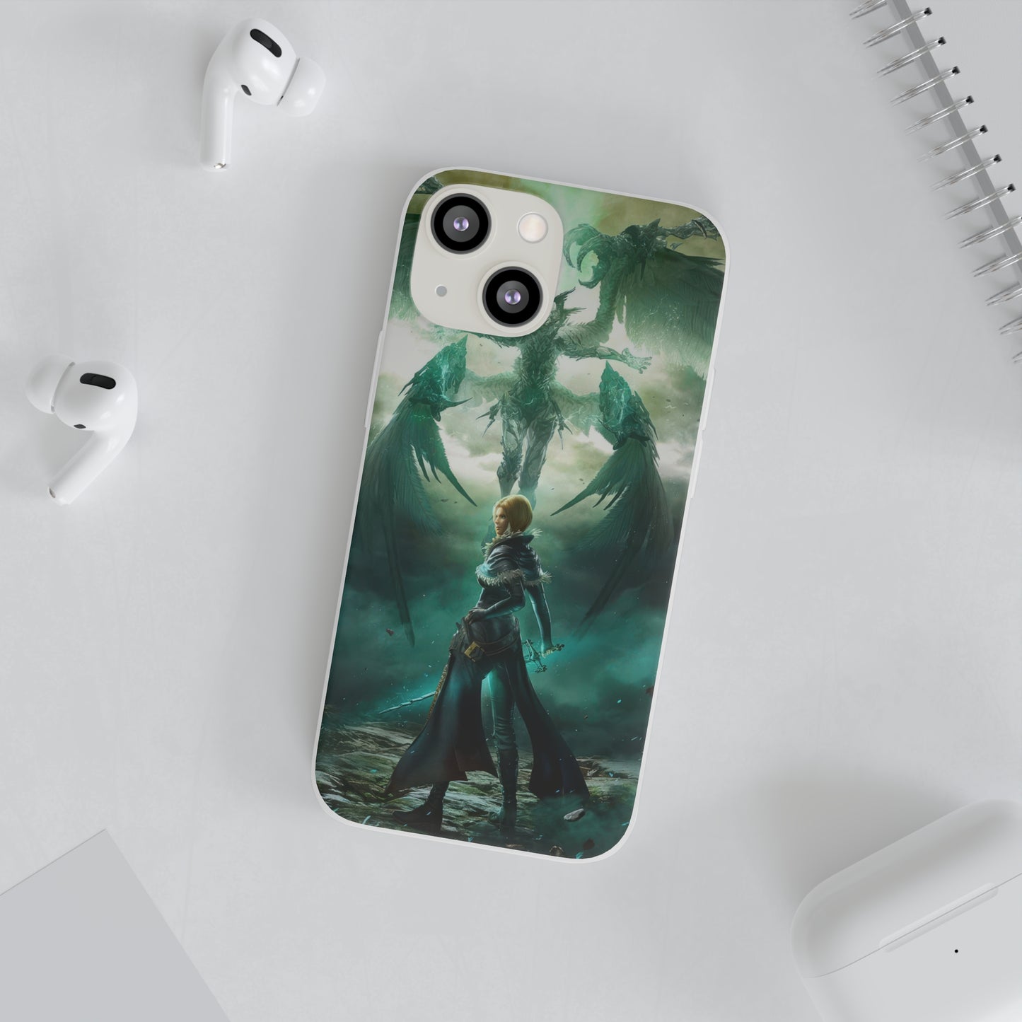 Final Fantasy XVI Benedikta Harman | Flexible Phone Case | Iphone 11-14 Pro Max | Samsung 21-23 Ultra | Gift Packages Choice