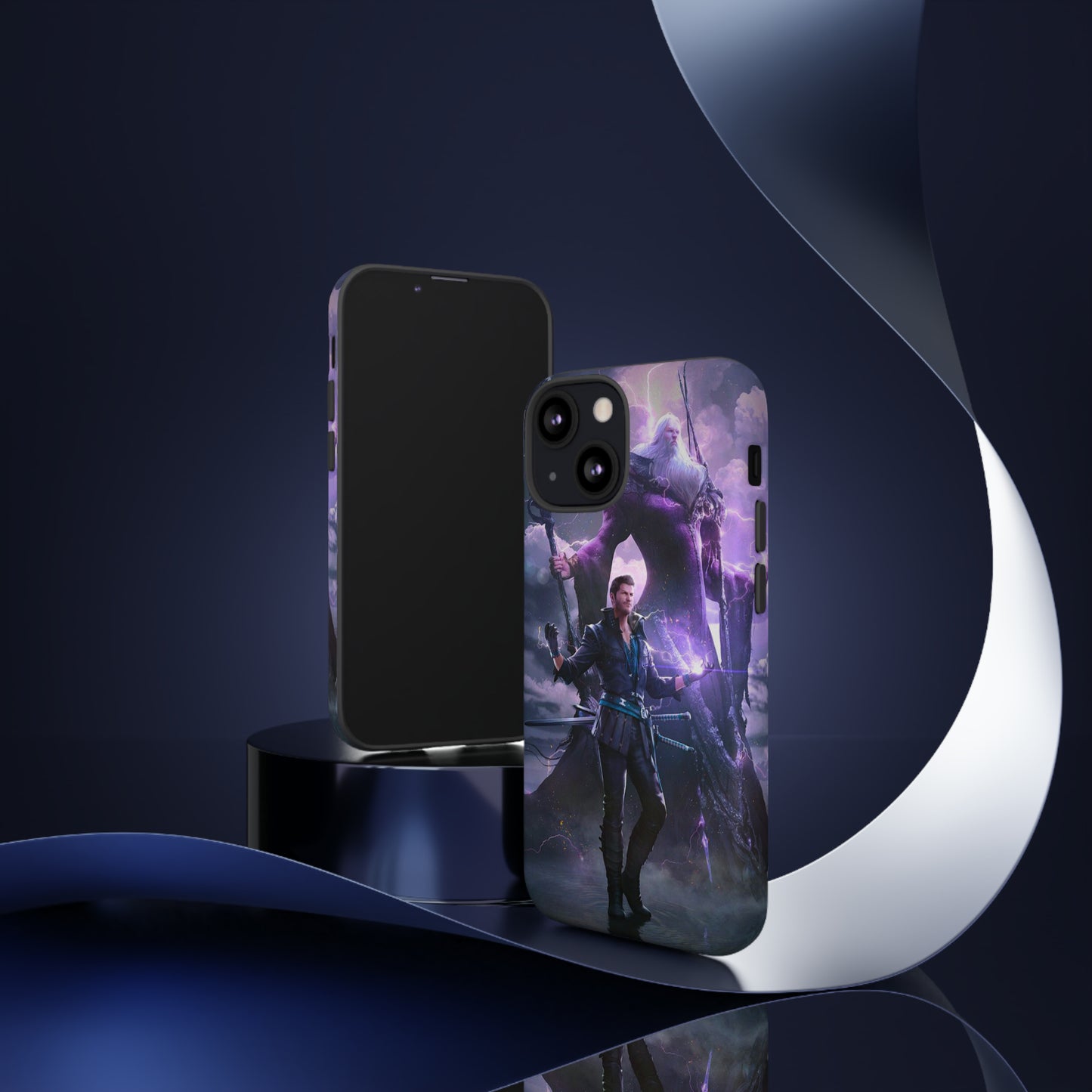 Final Fantasy XVI | Cidolfus Telamon | Enhance Tough Phone Cases for iPhone 11-15 Pro Max / Samsung S21 - 23 Ultra / Pixel 5 - 7