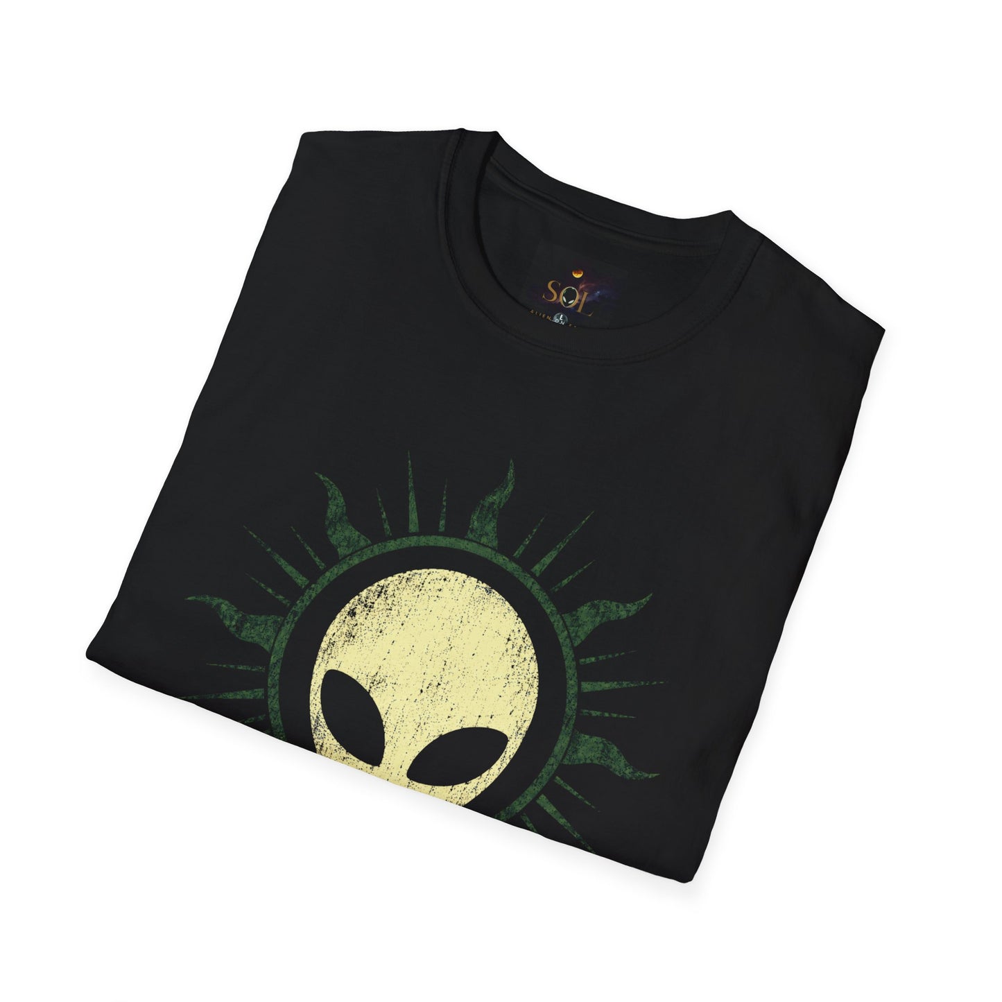 Alien Sayings T-Shirt — "Just write about this design after I am alien" Graphic Tee