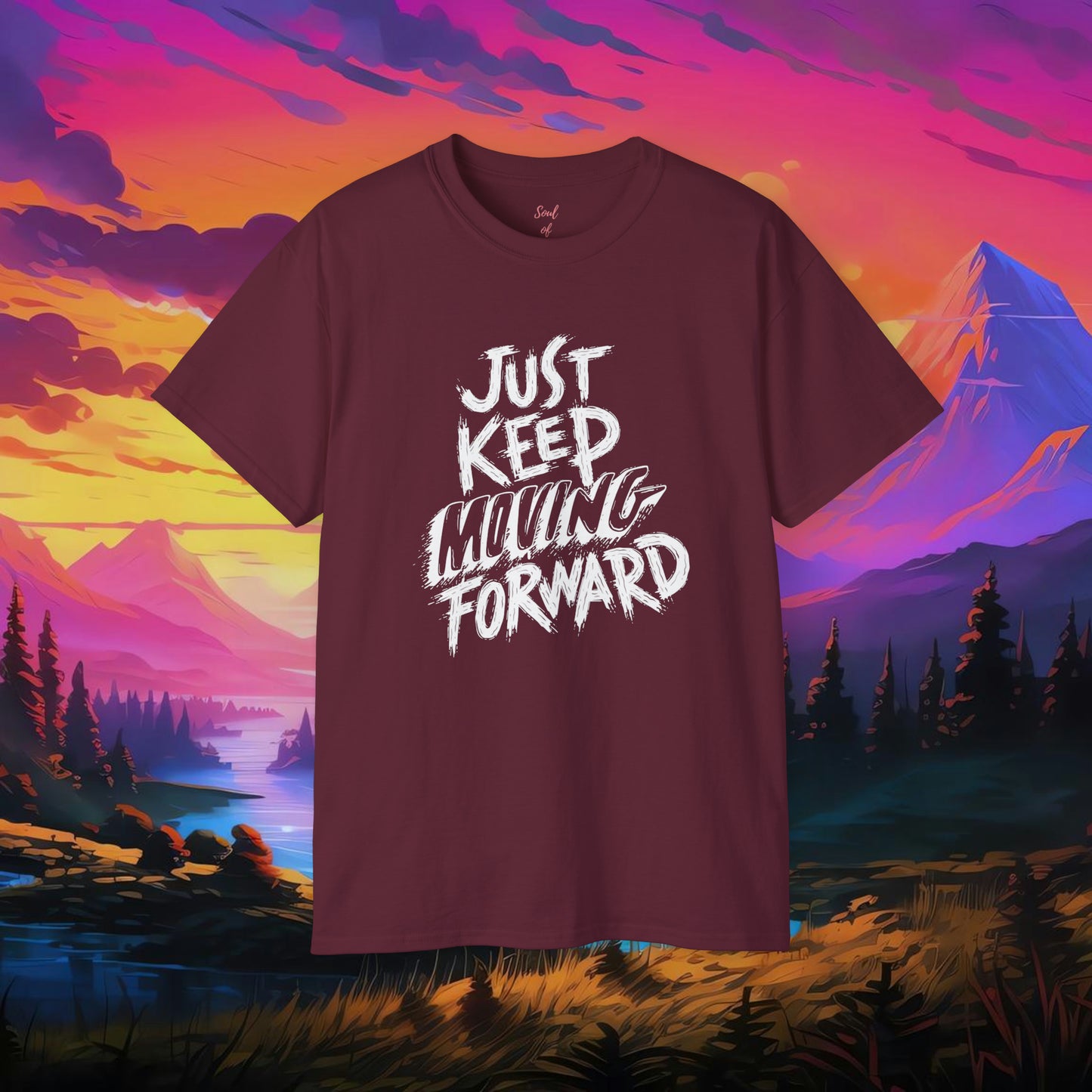 Just Keep Moving Forward Unisex Ultra Cotton Tee