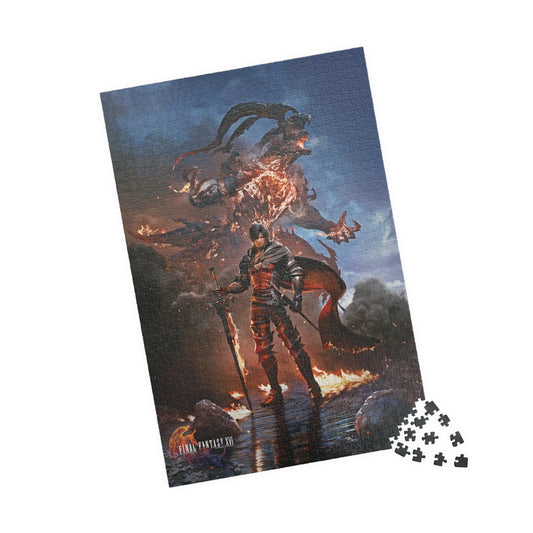 Final Fantasy XVI Clive Rosfield Art Jigsaws Puzzle (252,520,1014-piece) Game Gift | Gamer gift
